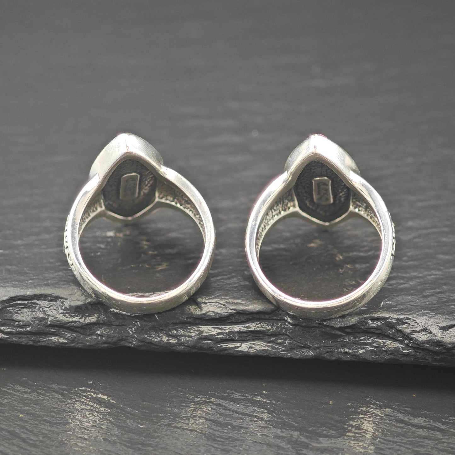 Choice of Carolyn Pollack Lapis, Rhodochrosite Rings Sterling Silver