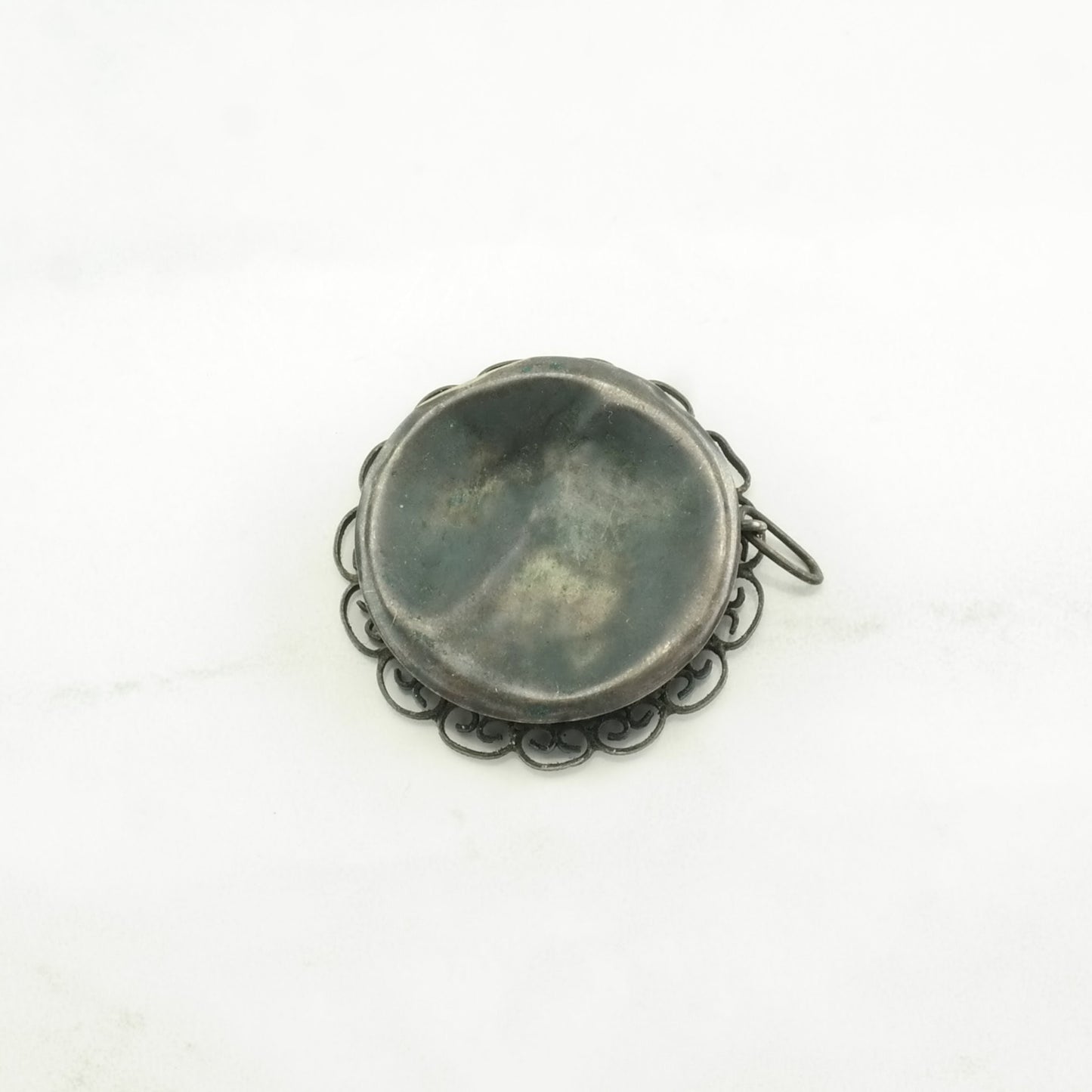 Vintage Holy Relic Catholic Raym.Pen C.O.P Sterling Silver Pendant