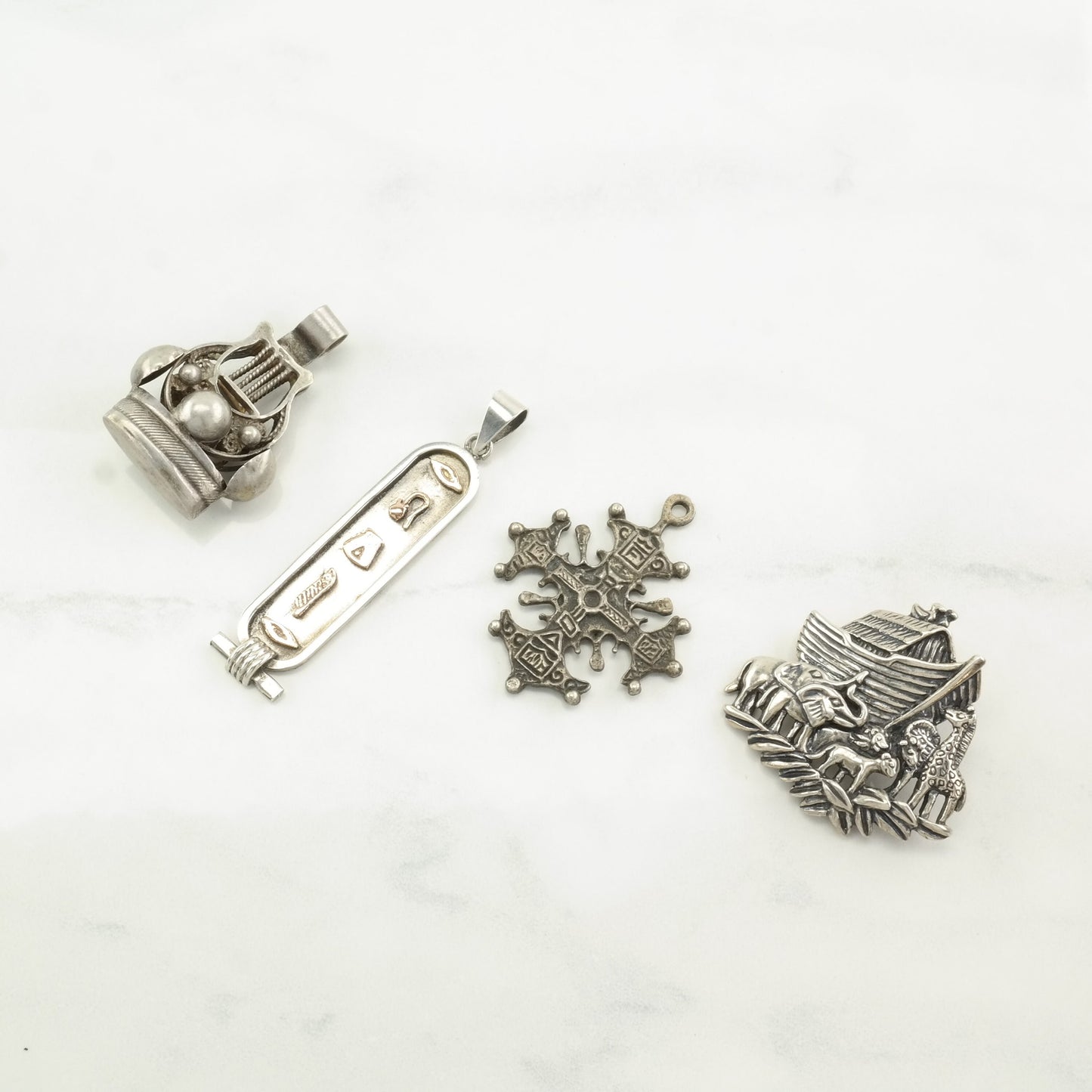 Vintage Choice Of Sterling Silver Pendant