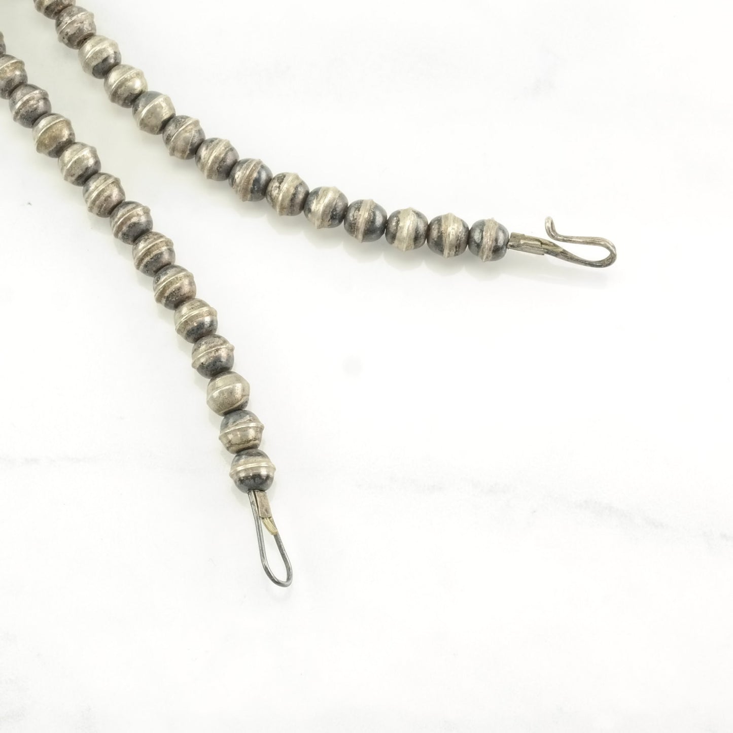 Zuni Owl Inlay Squash Blossom Native American Sterling Silver Necklace