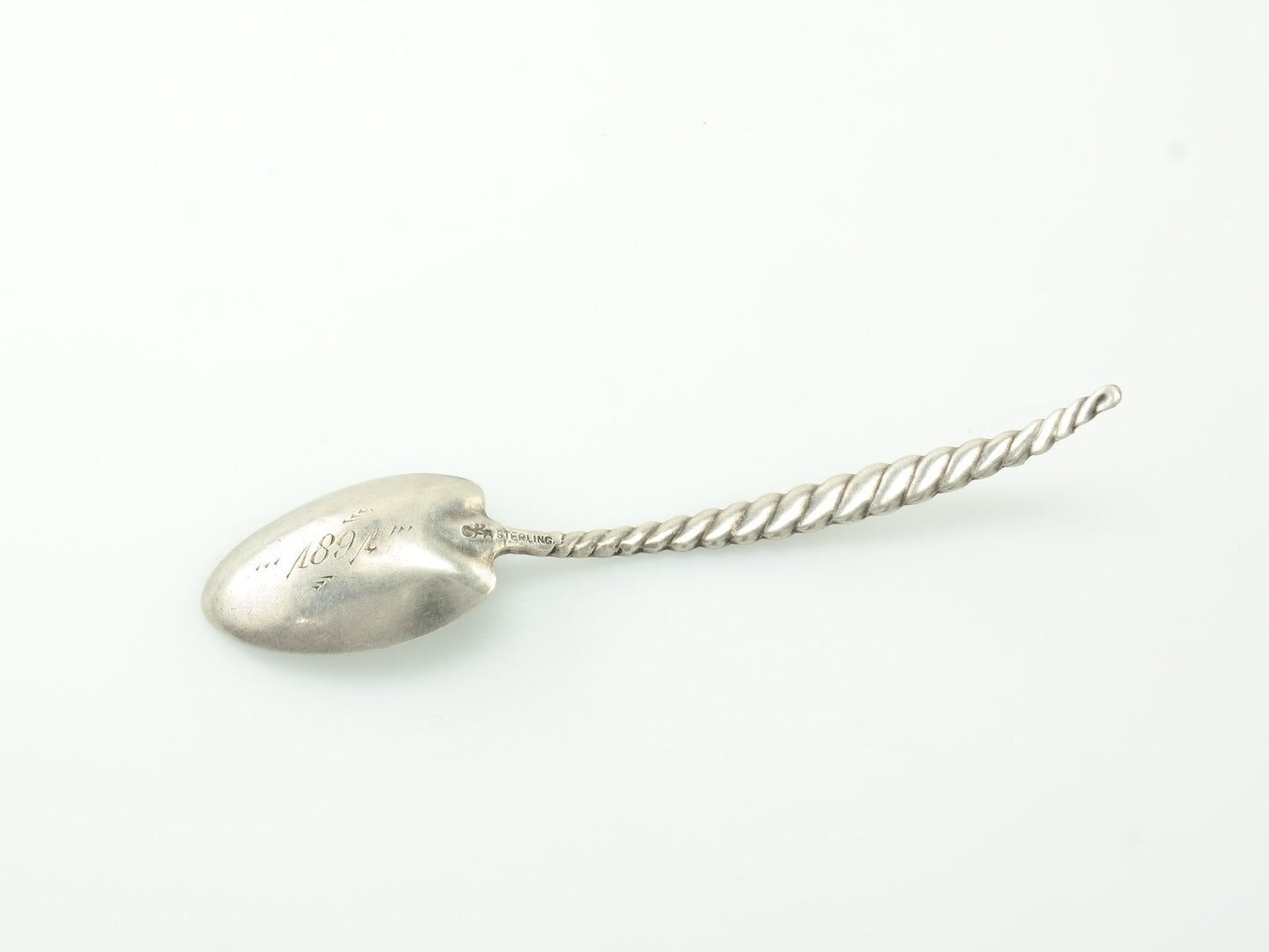 1891 Antique Pueblo, Co Teaspoon Sterling Silver by Whiting
