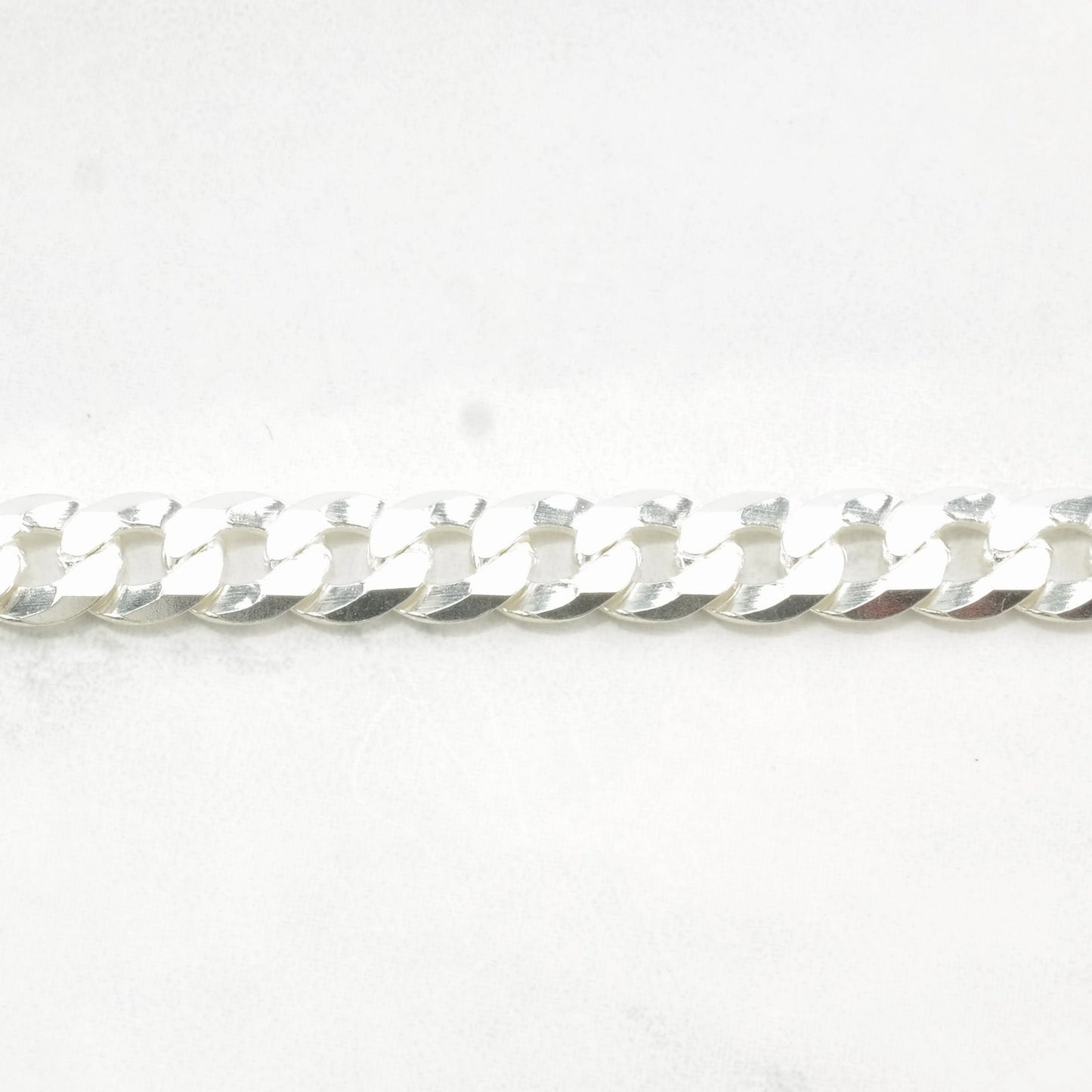 6.5mm Cuban Sterling Silver Chain Curb Link