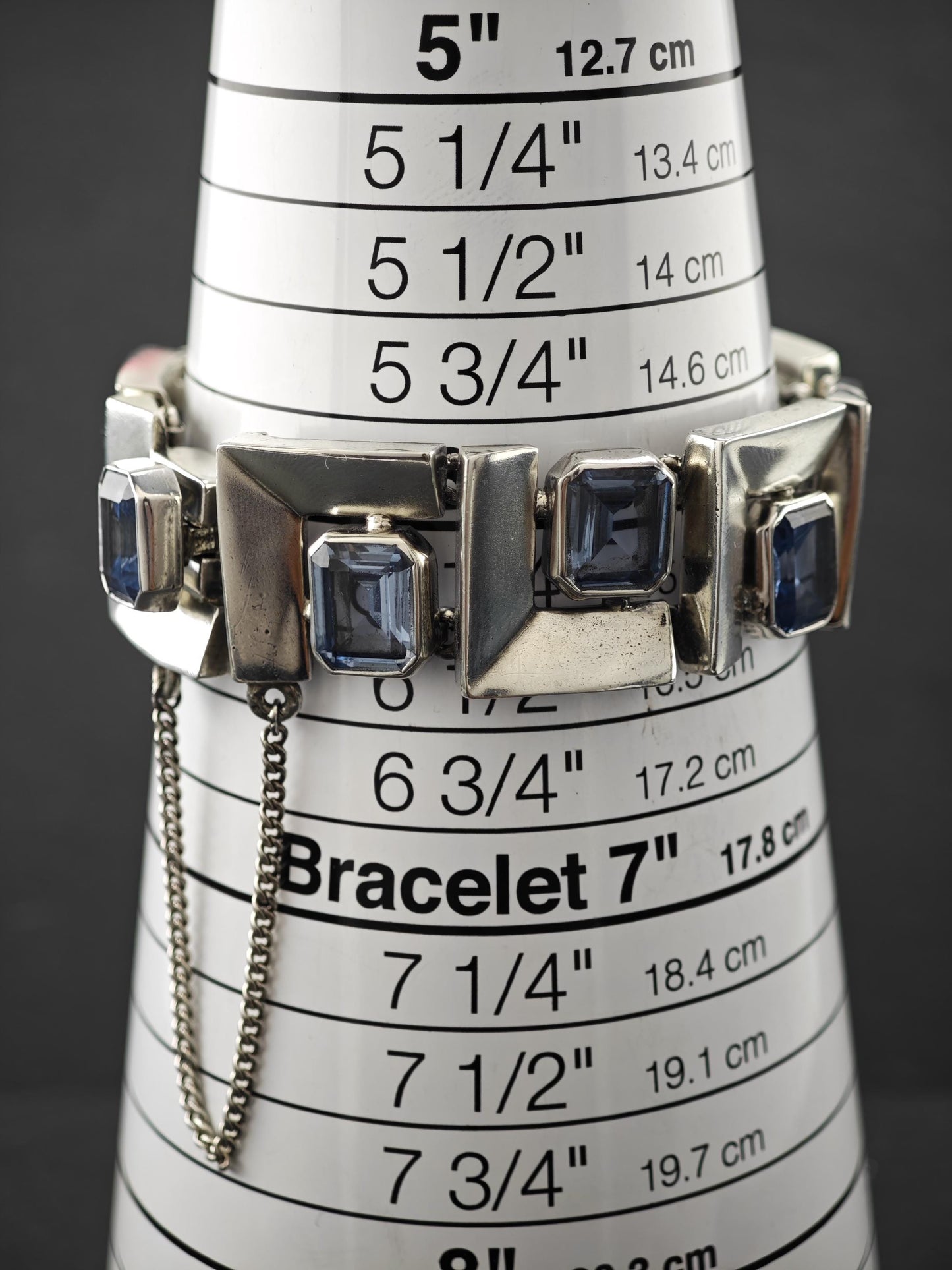 Vintage Antonio Pineda Taxco Bracelet, Brooch Set Sterling Silver