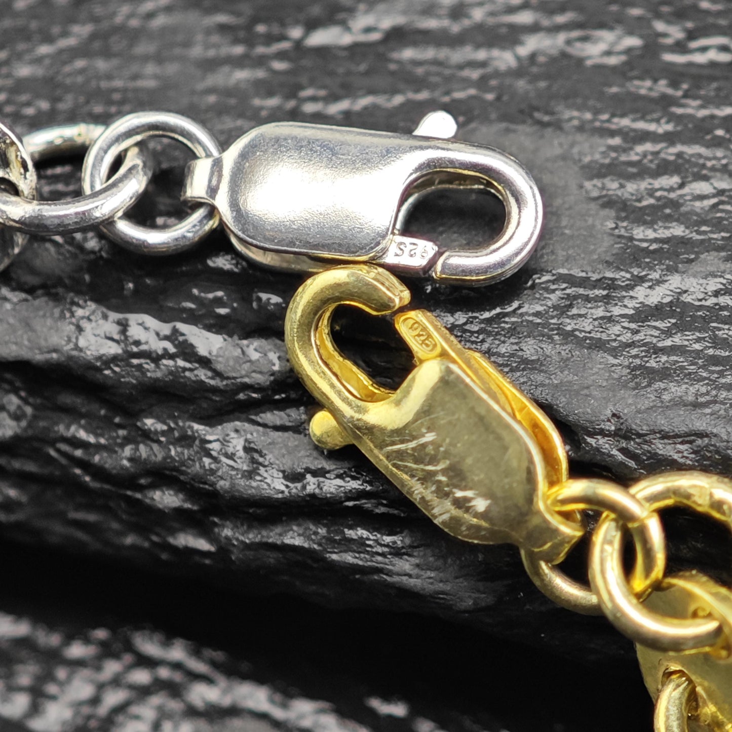 Choice of Silver or Gold Plated Sequin Disc Chain Sterling Silver Necklace N2761