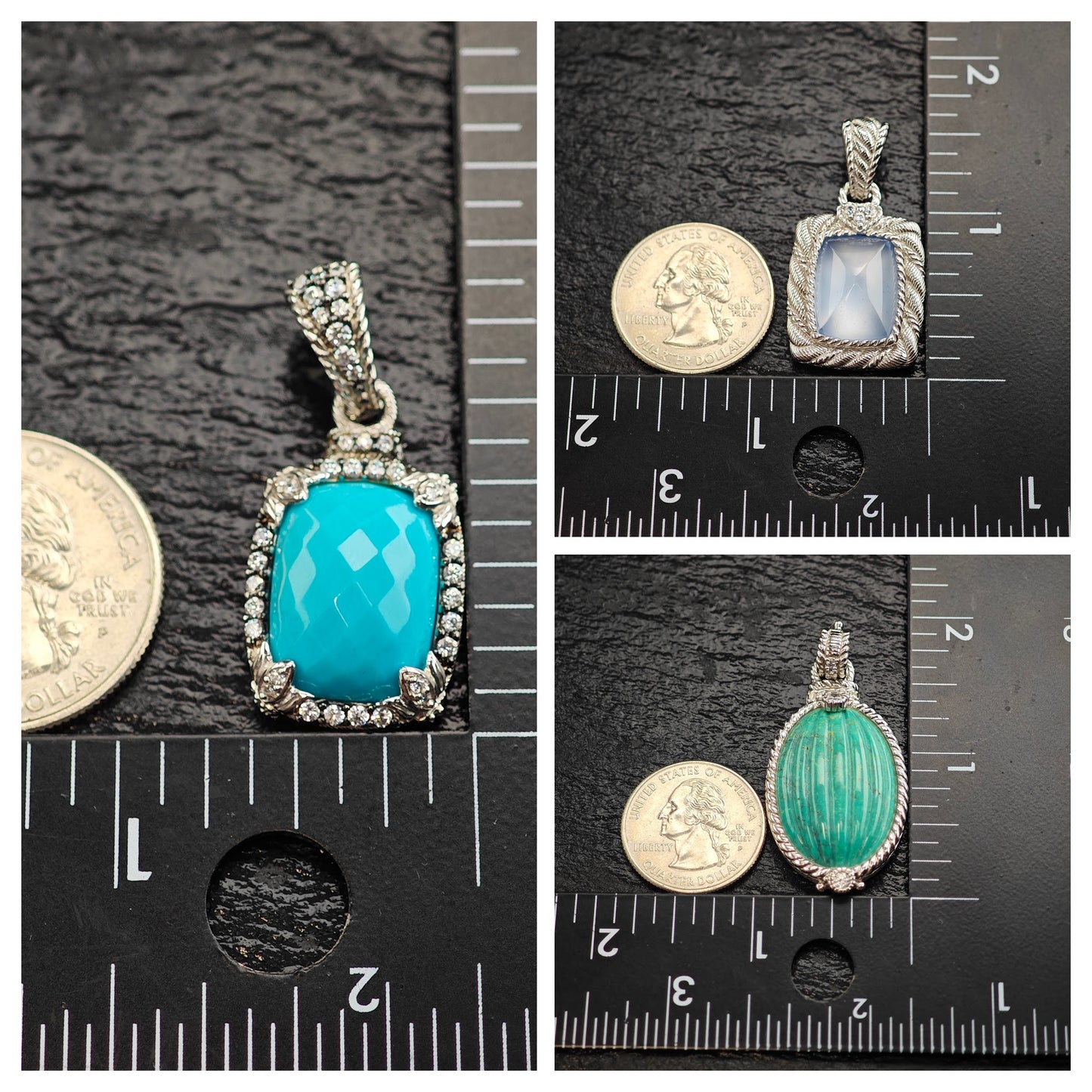 Choice of Judith Ripka Pendants, Sterling Silver P3016