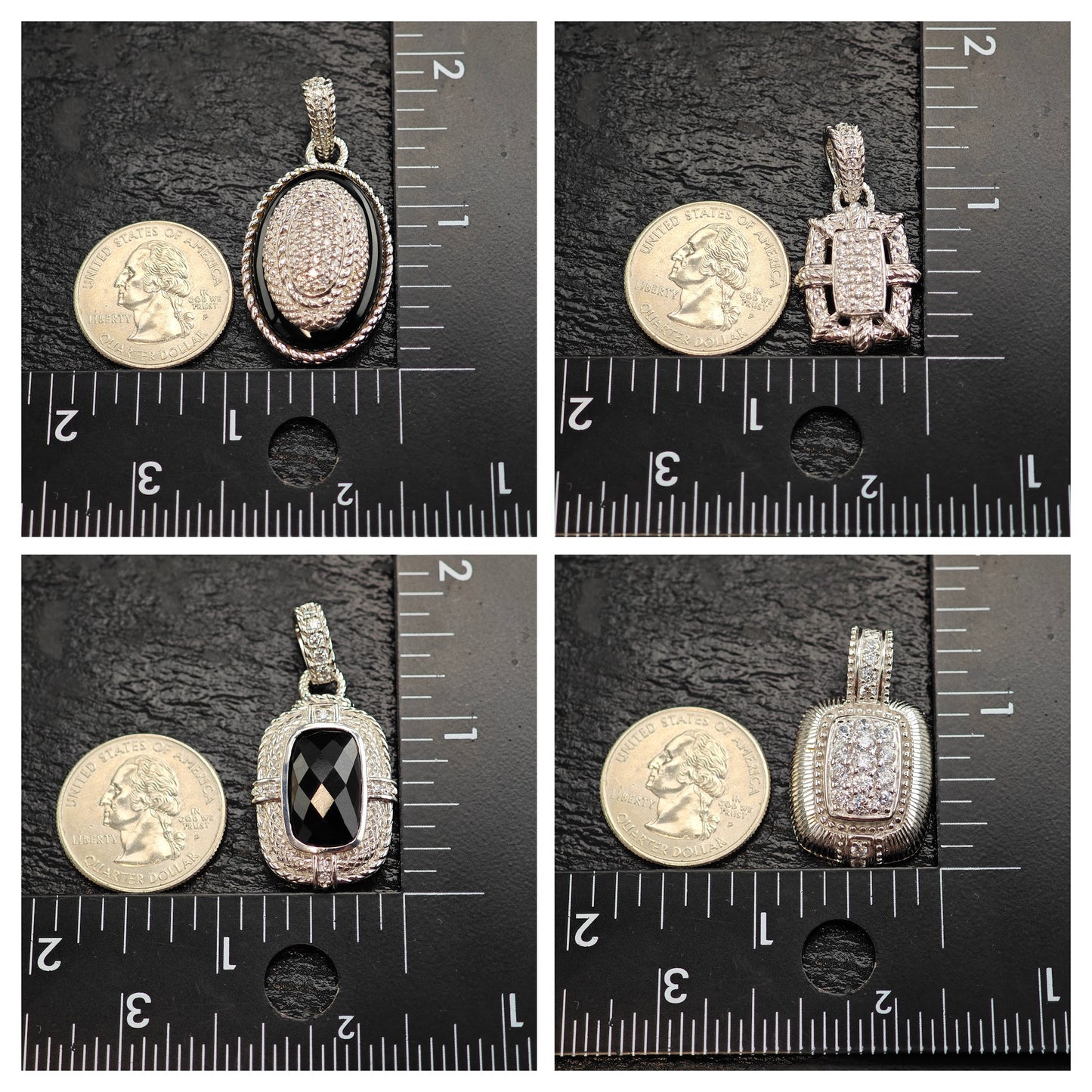 Choice of Judith Ripka Pendants, Sterling Silver P3024
