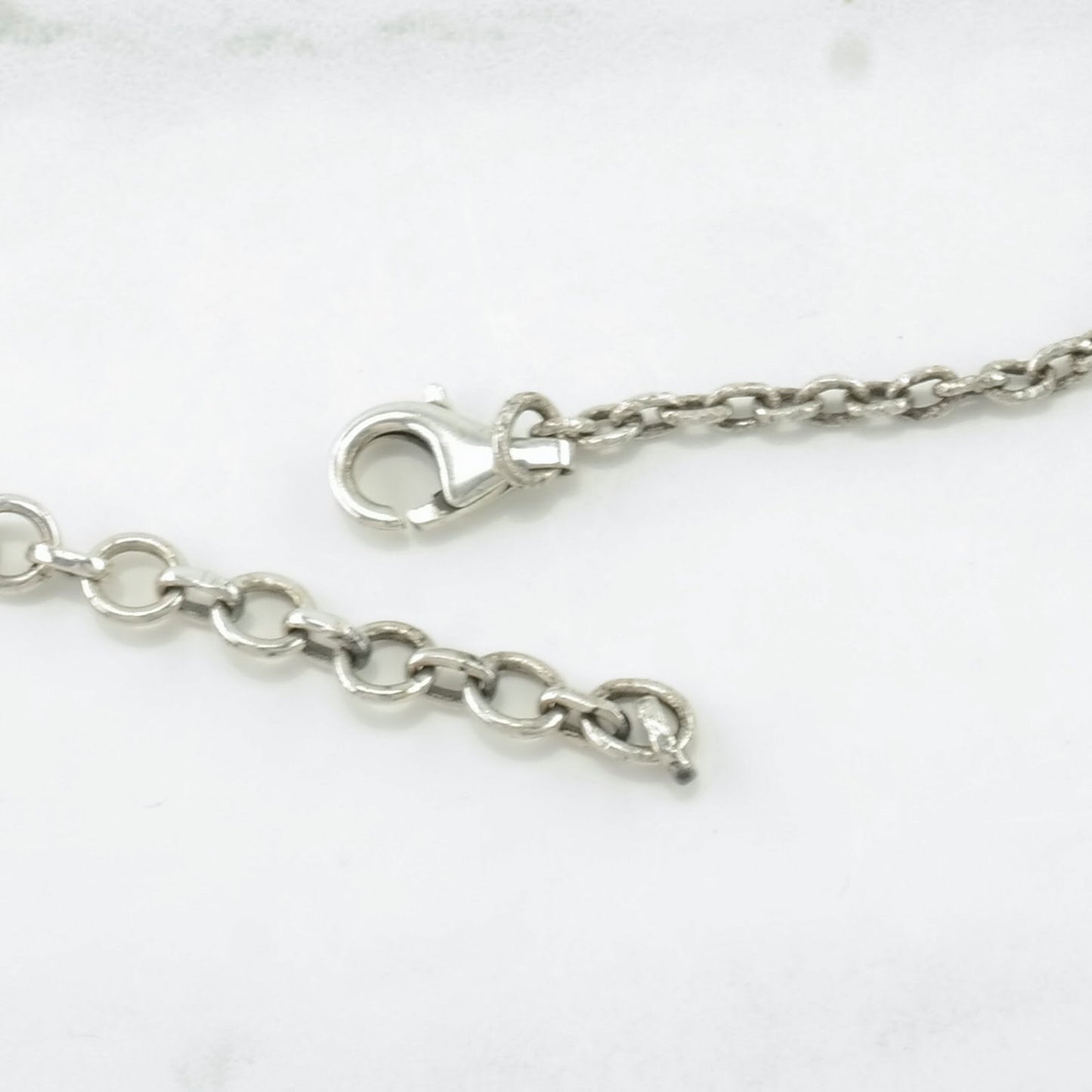 Nicky Butler Sterling Silver Rainbow Pink Moonstone Gemstone Floral Cluster Teardrop Necklace