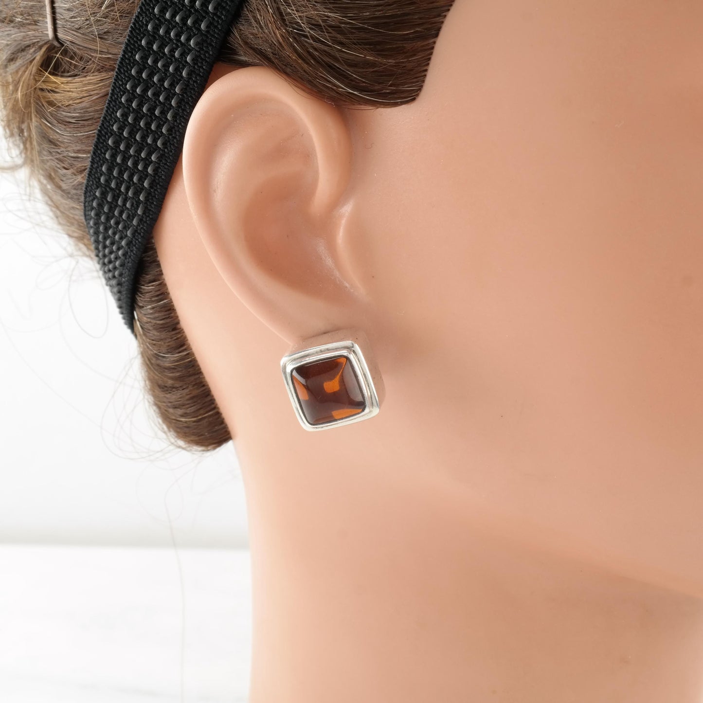 Vintage Lori Bonn Sterling Silver Stud Earrings