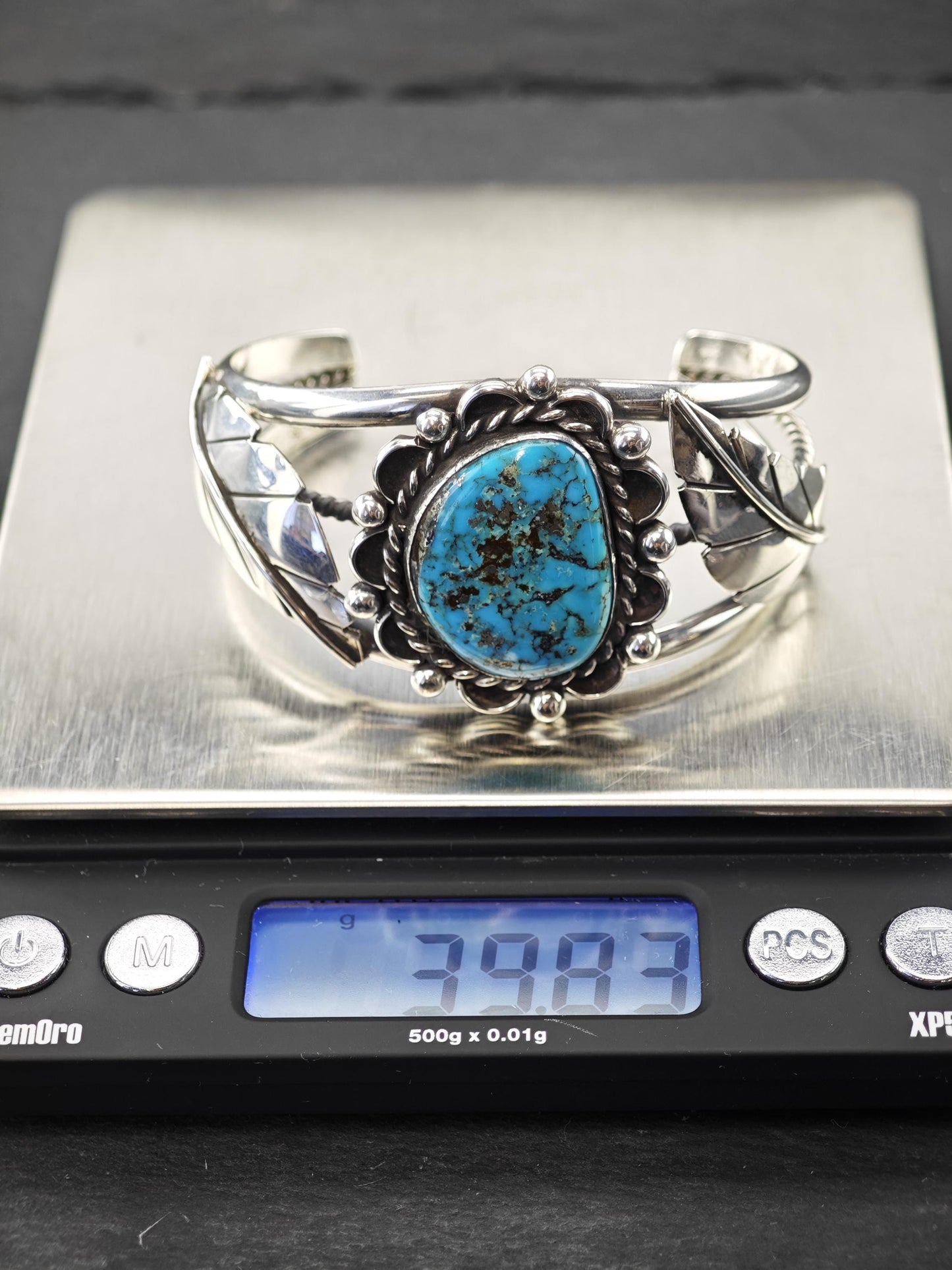 Turquoise Sterling Silver Cuff Bracelet