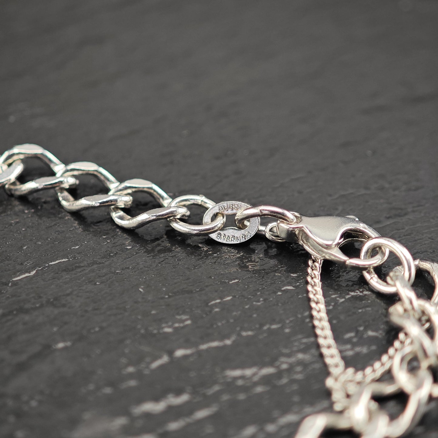 Vintage James Avery Link Bracelets Sterling Silver BR2936C