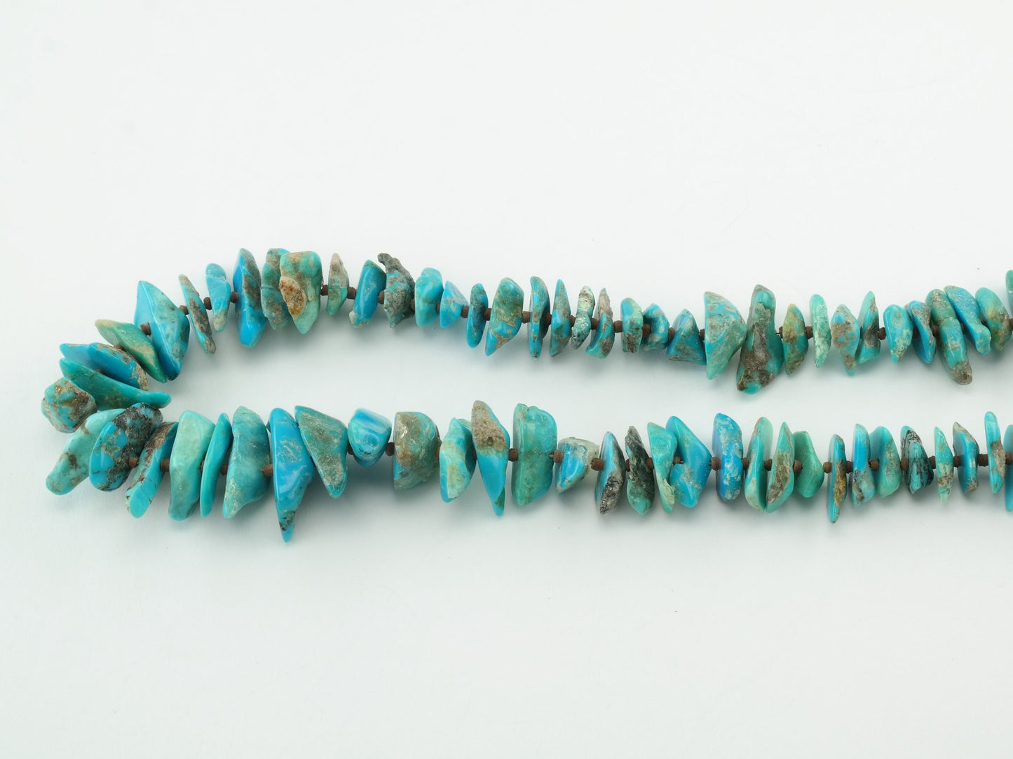 Turquoise Necklace | Graduated Turquoise Heishi | Southwestern Jewelry | 1970s