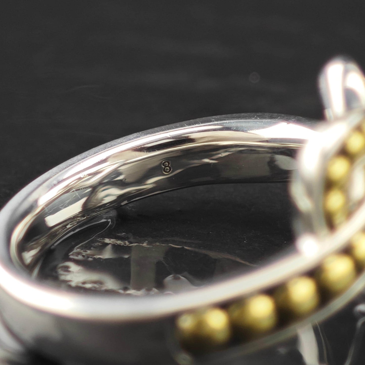 Lagos 18K Gold Accent Heart Ring Sterling Silver