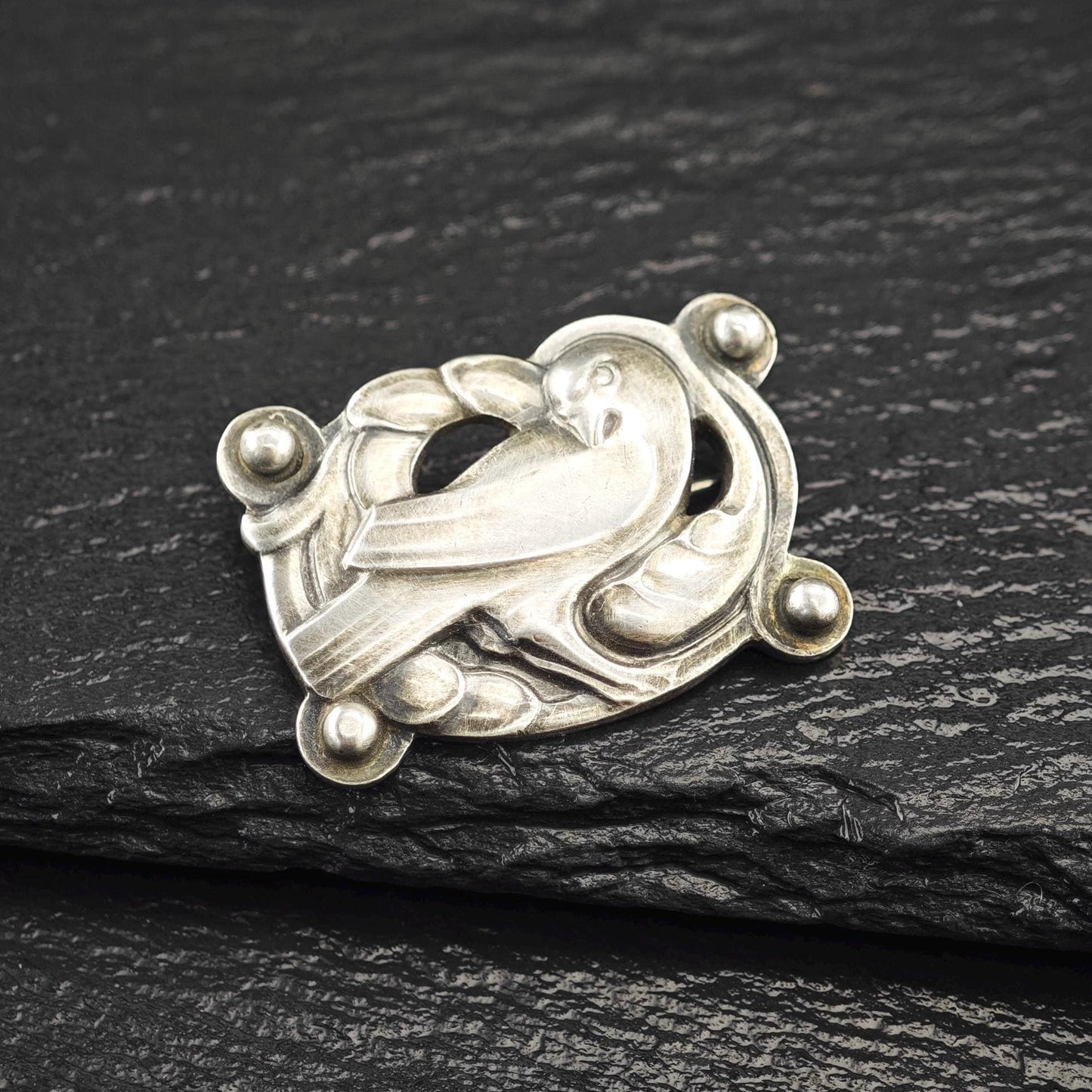 Georg Jensen 111, Bird Brooch Sterling Silver