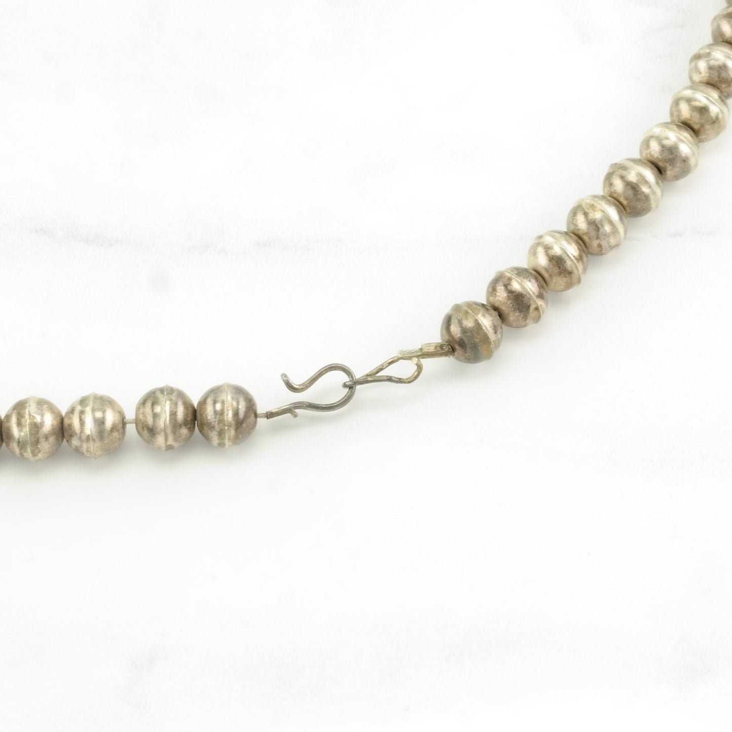 Turquoise Naja Necklace 23" Southwest Sterling Silver Kingman