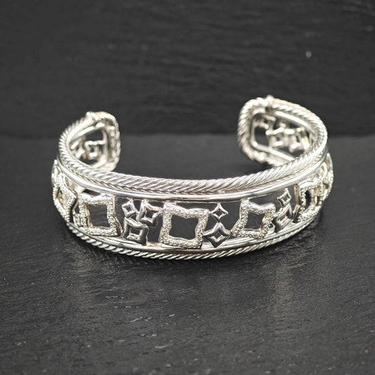 David Yurman Cuff Bracelet Sterling Silver