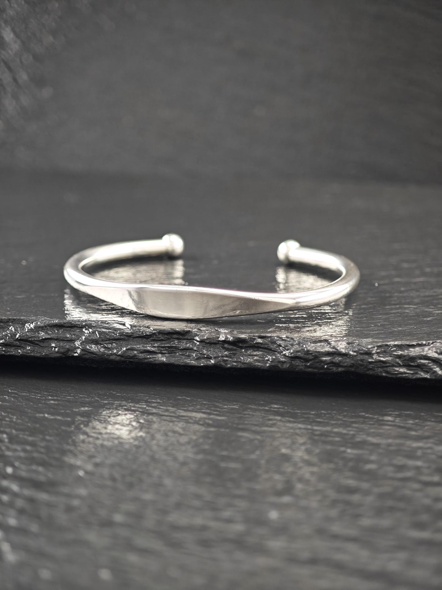 Vintage Denmark Cuff Bracelet Sterling Silver