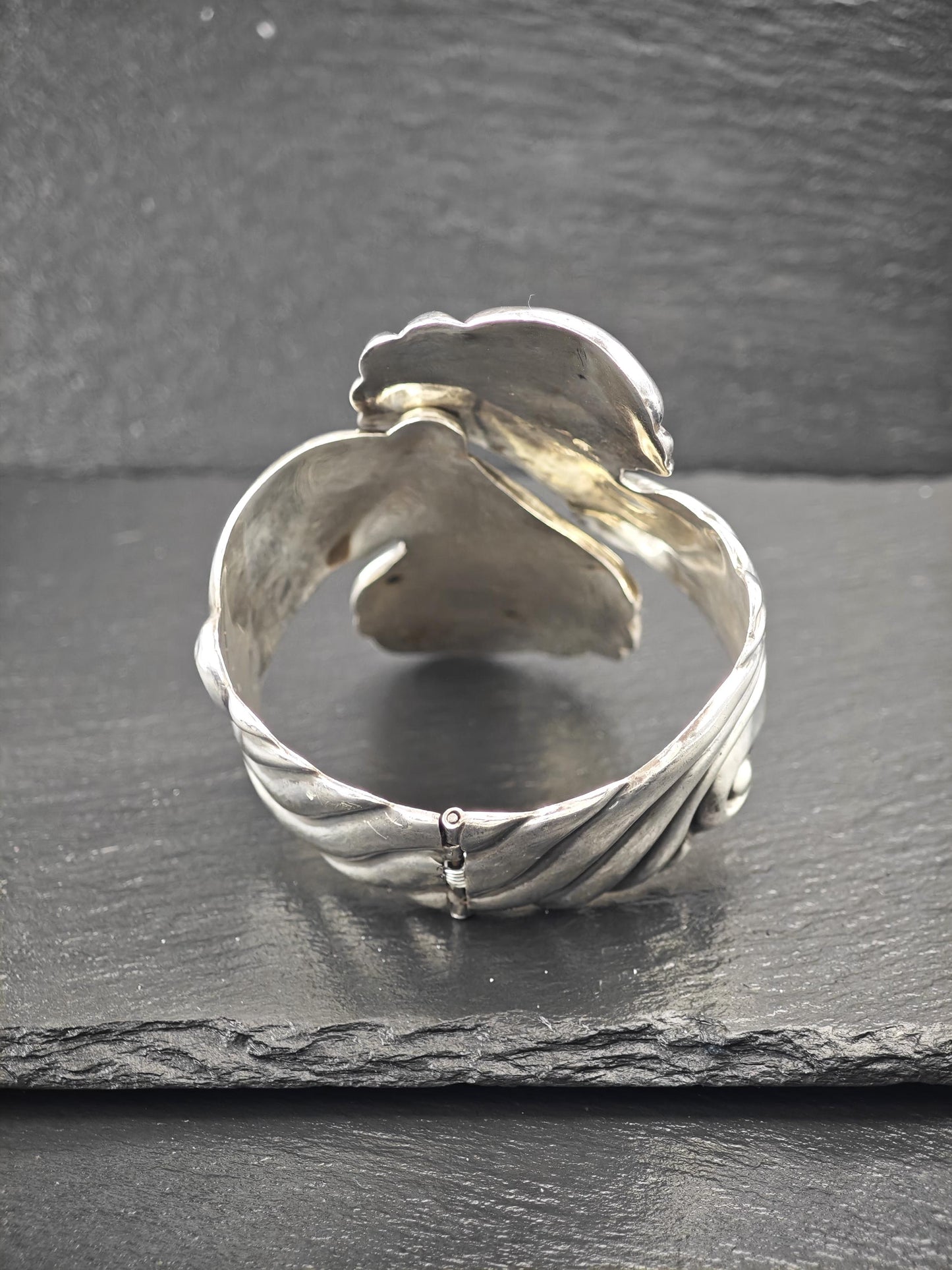 Taxco, Gomez Clamper Cuff Bracelet Sterling Silver