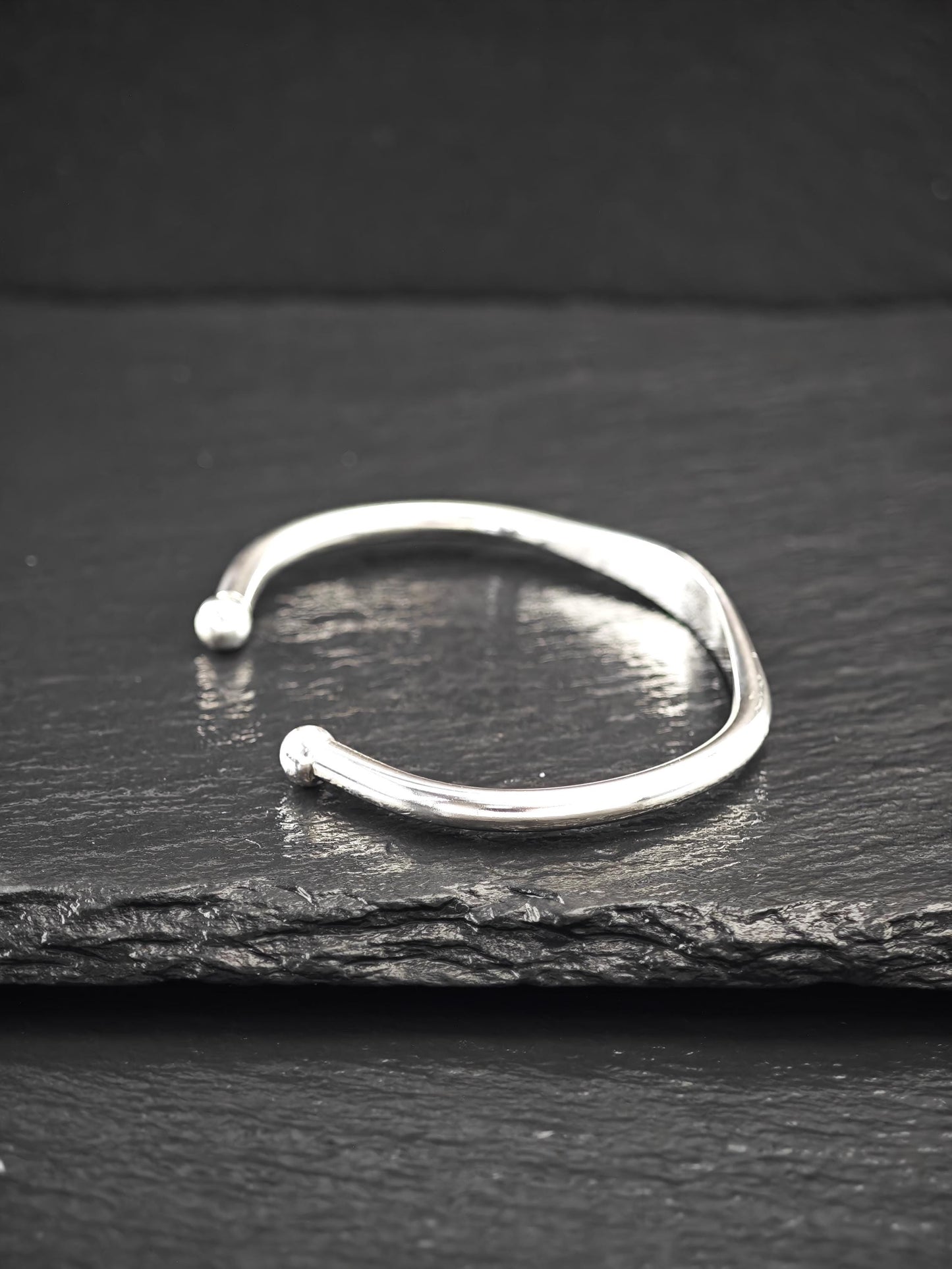 Vintage Denmark Cuff Bracelet Sterling Silver