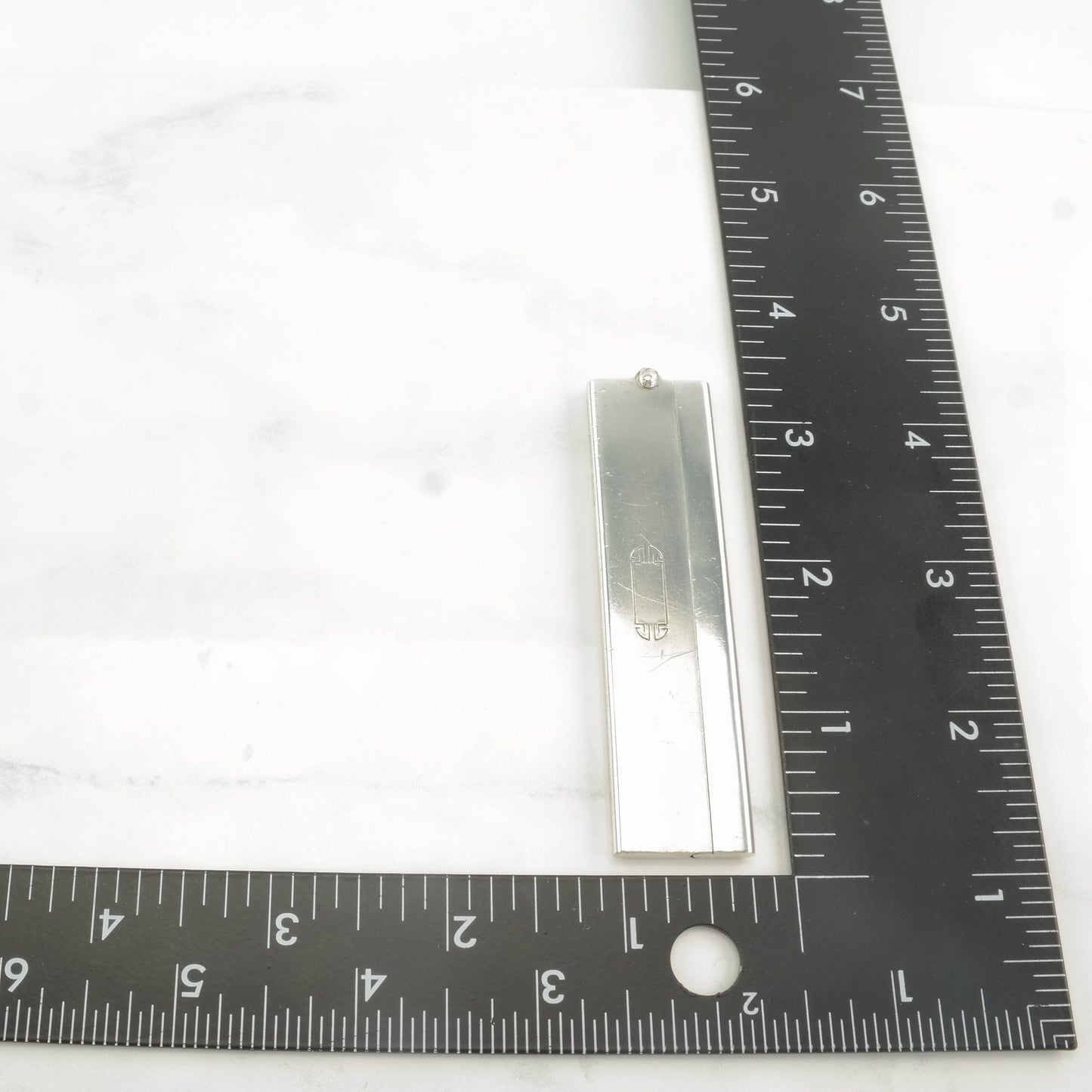 Art Deco Sterling Silver Comb Case