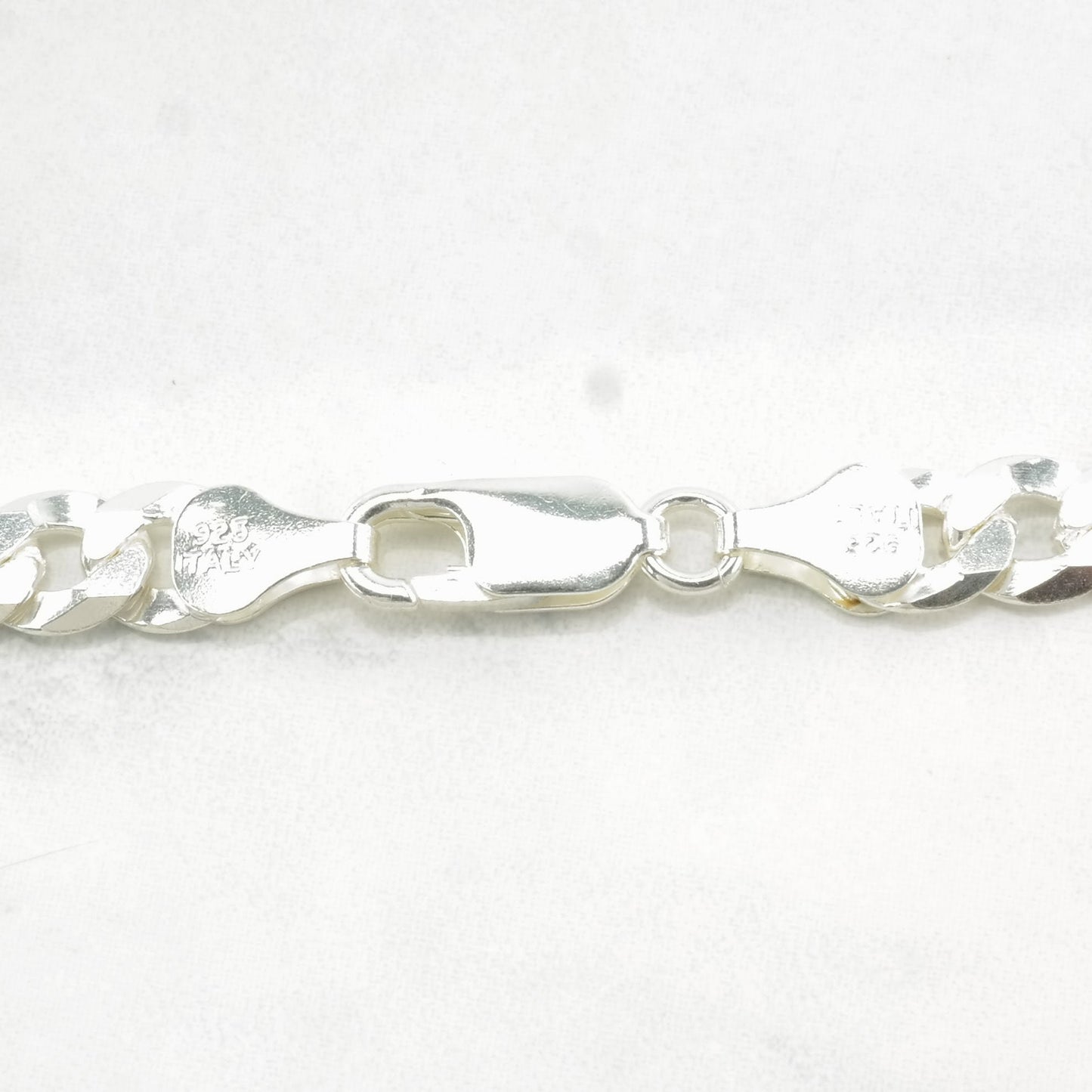 6.5mm Cuban Sterling Silver Chain Curb Link