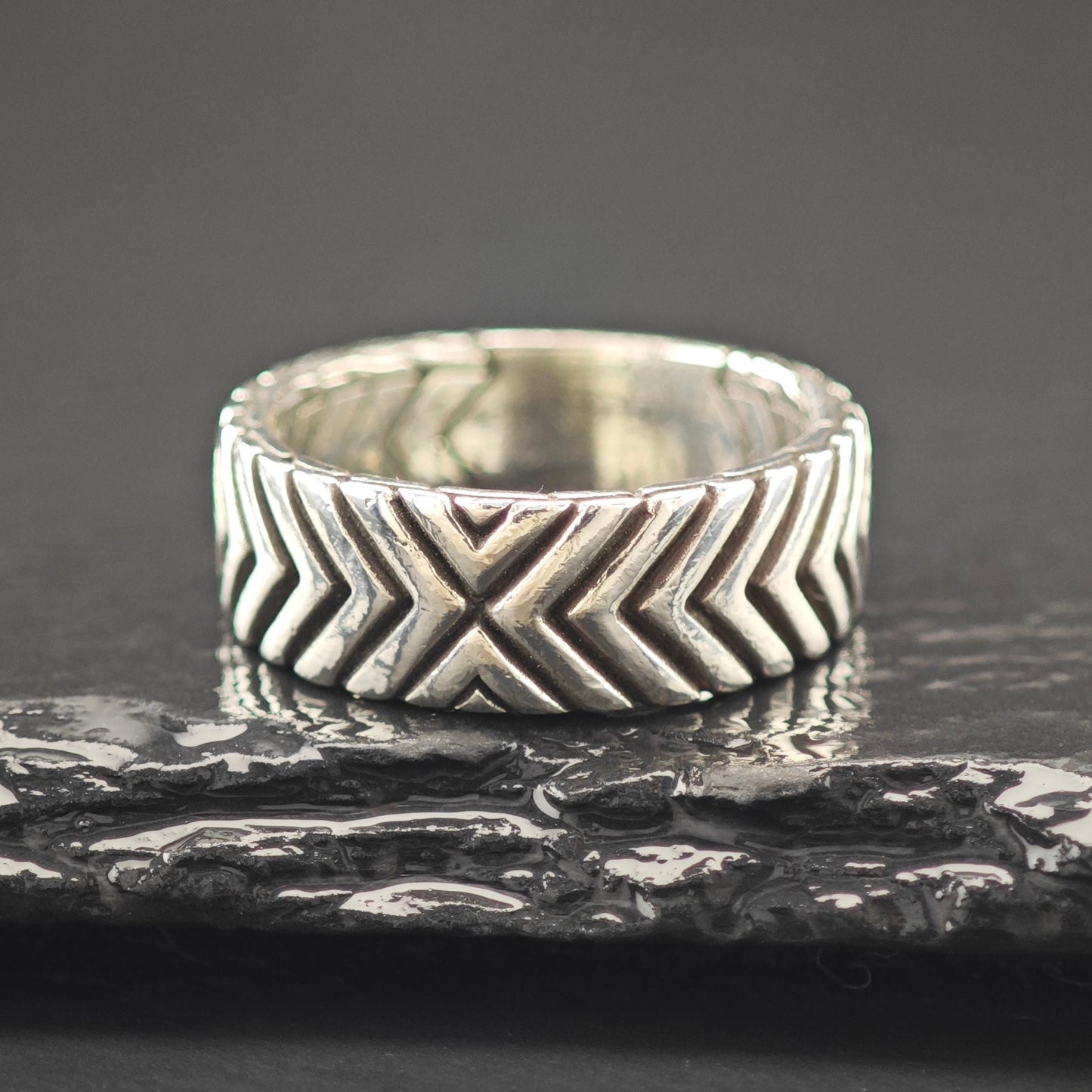 7.5mm John Hardy Band Sterling Silver