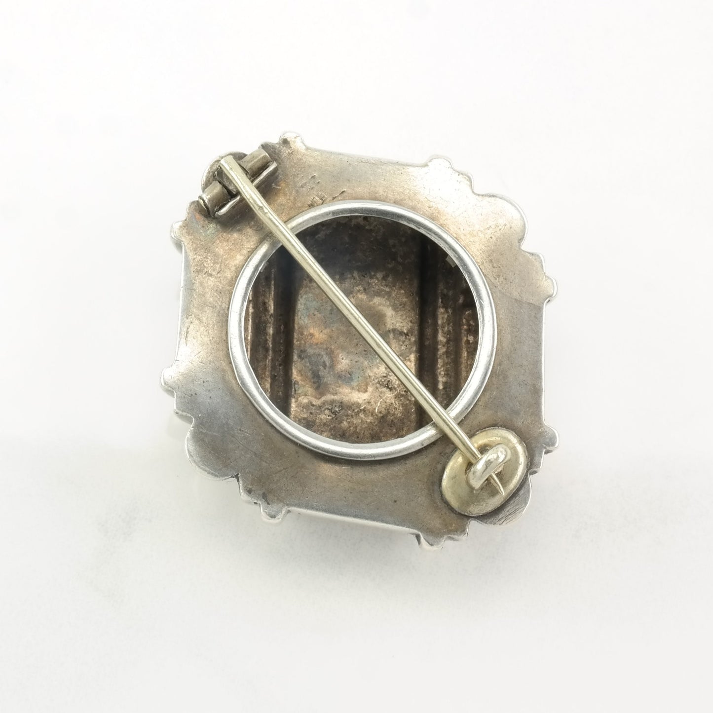 Victorian Sterling Silver Leaf Brooch B1573