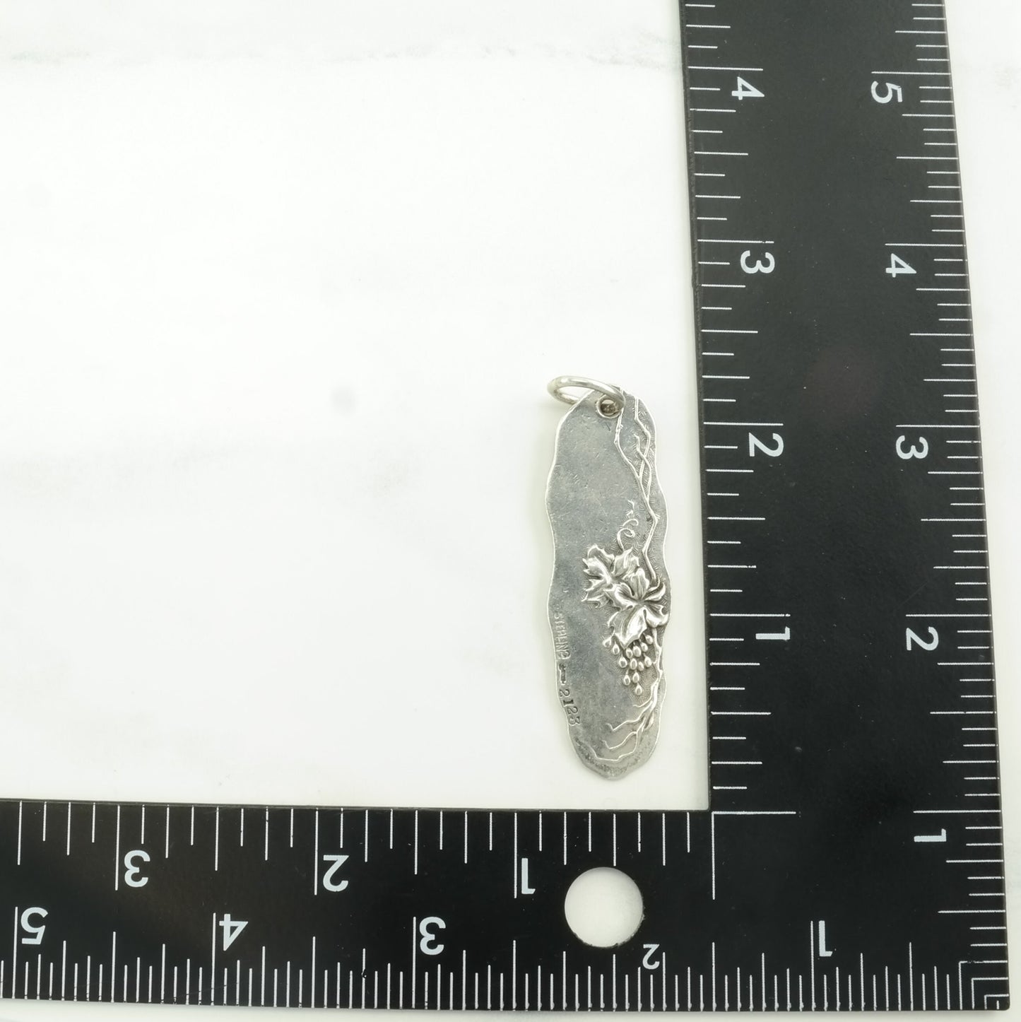 Important Antique Silver Prominent New Yorker Token Art Nouveau Kerr Sterling Pendant