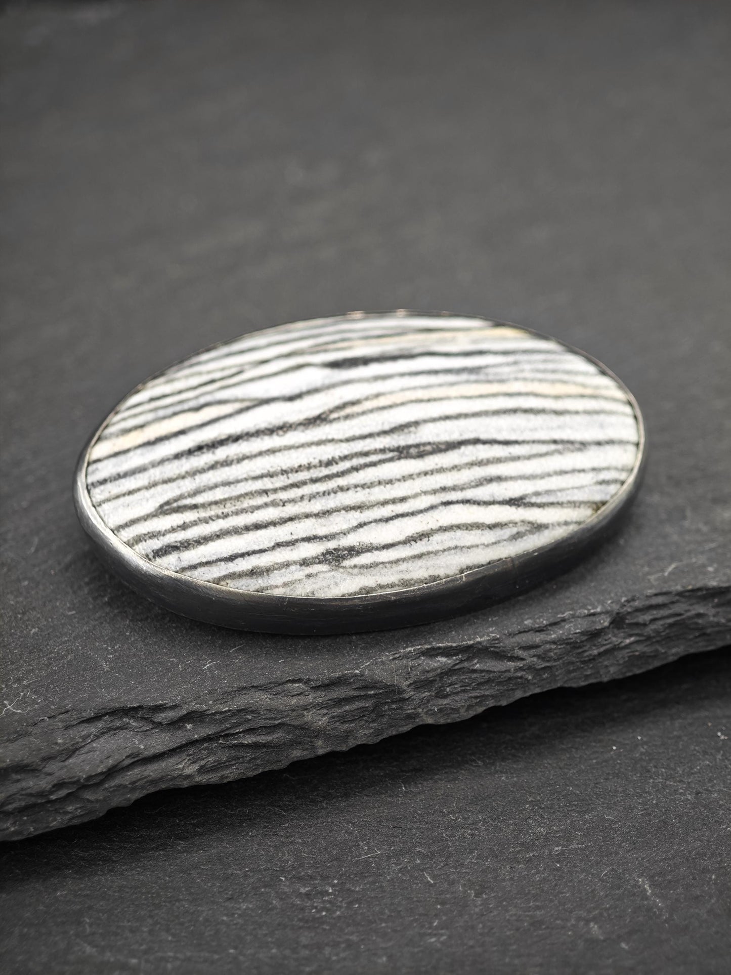 Vintage Designer Sterling Silver Brooch