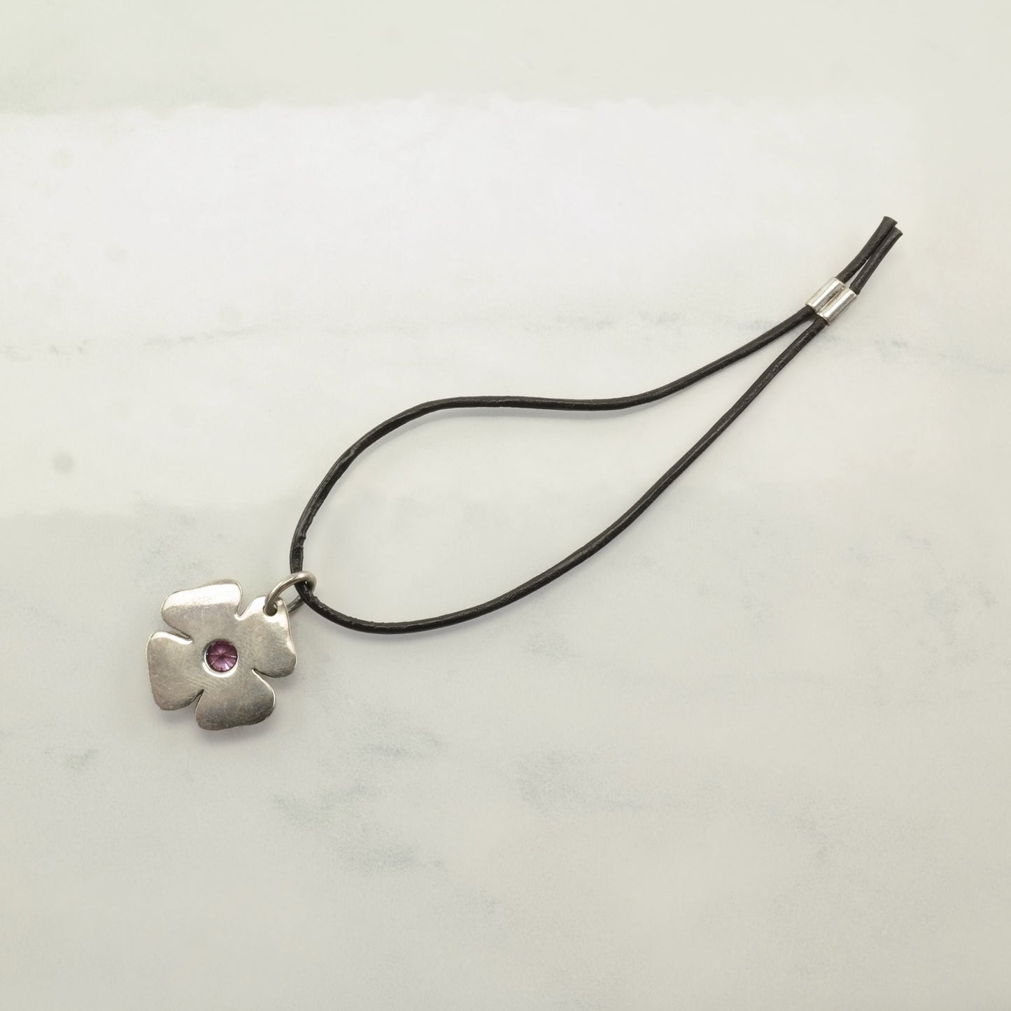 Vintage Pandora Sterling Silver Charm Bracelet