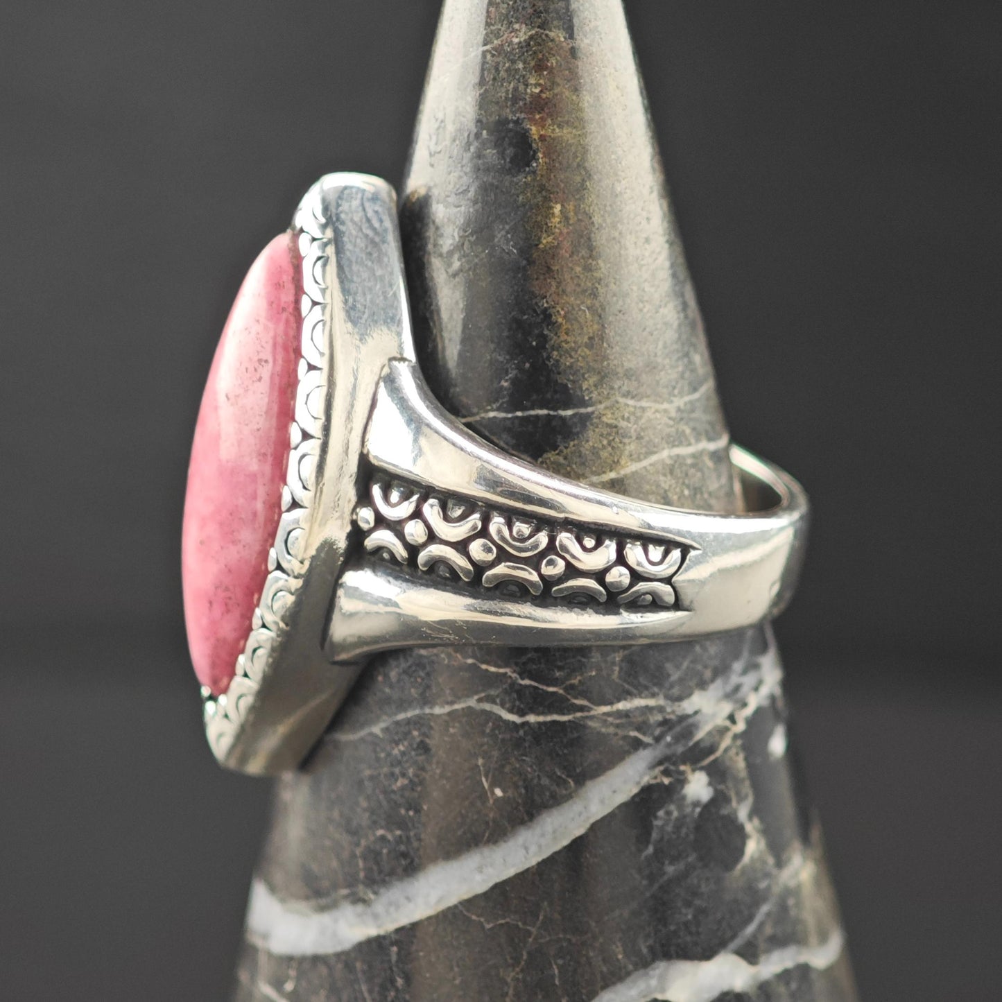 Choice of Carolyn Pollack Lapis, Rhodochrosite Rings Sterling Silver