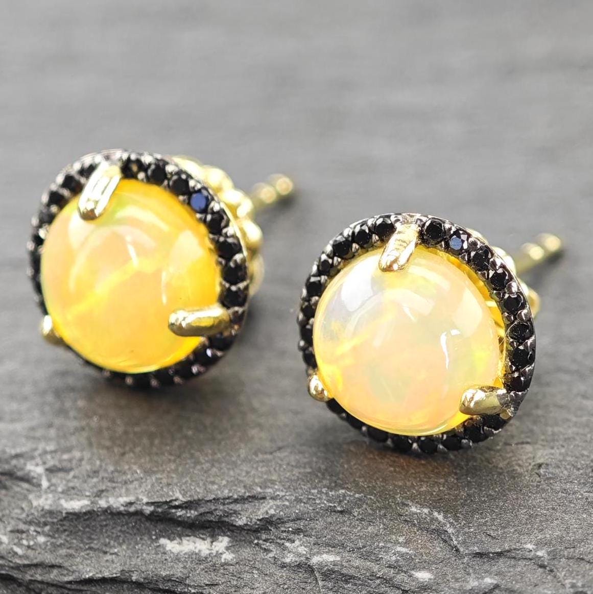 Vintage Sterling Silver Stud Earrings