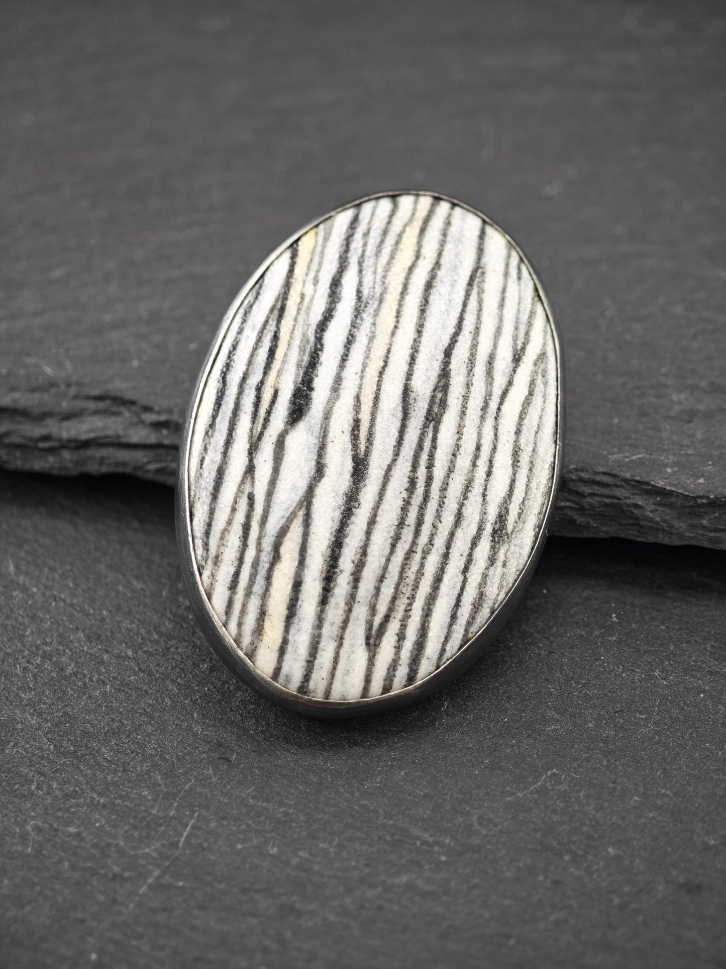 Vintage Designer Sterling Silver Brooch