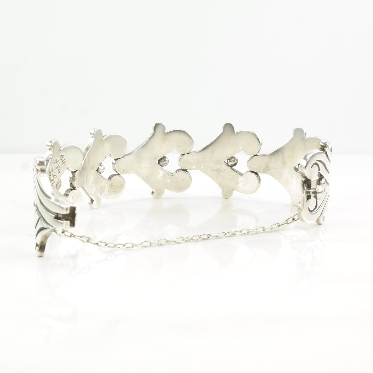Taxco Sterling Silver Bracelet Modernist