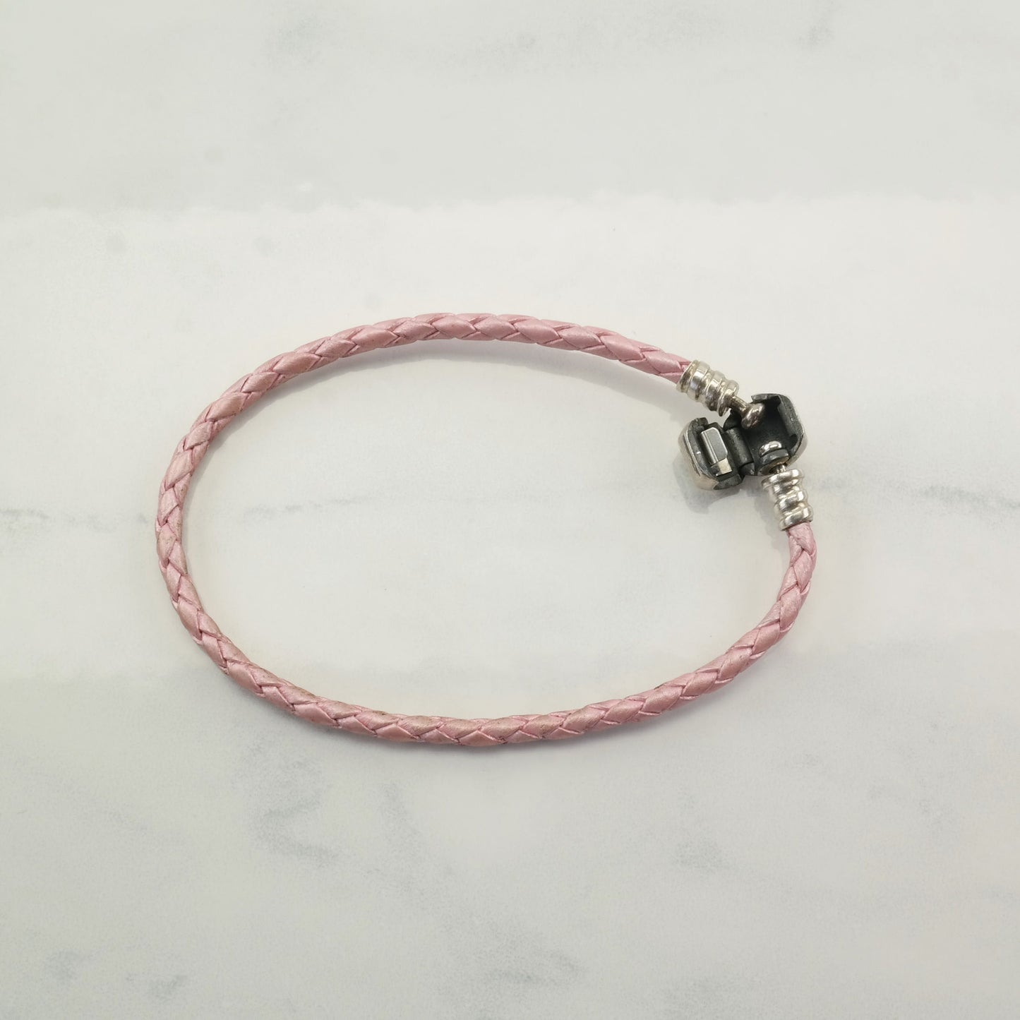 Vintage Pandora Sterling Silver Charm Bracelet