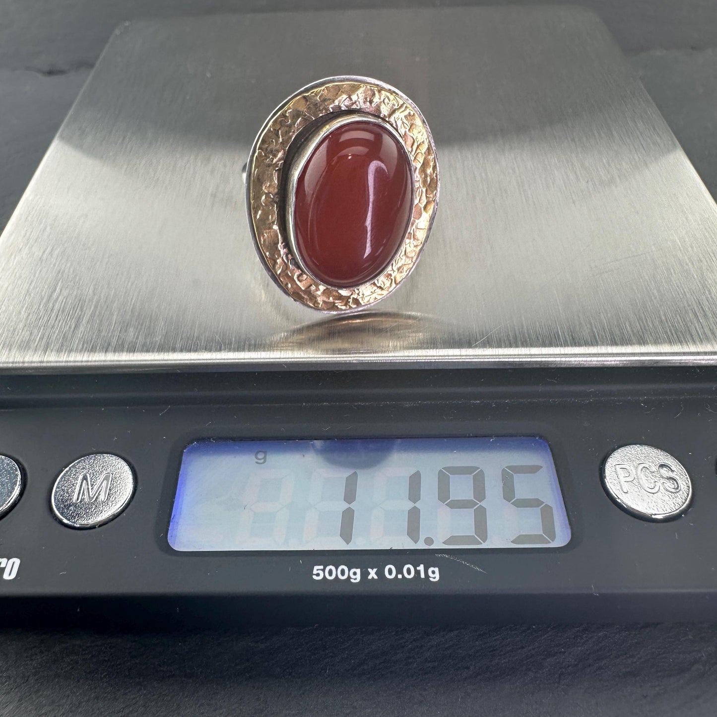 Studio Sterling Silver Ring Sz10 R5637