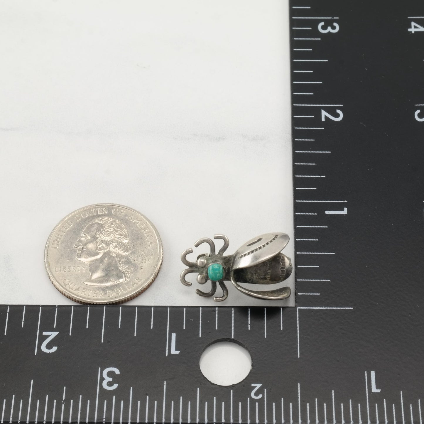 Choice, Native American and Southwest Insect Sterling Silver Brooch B2002