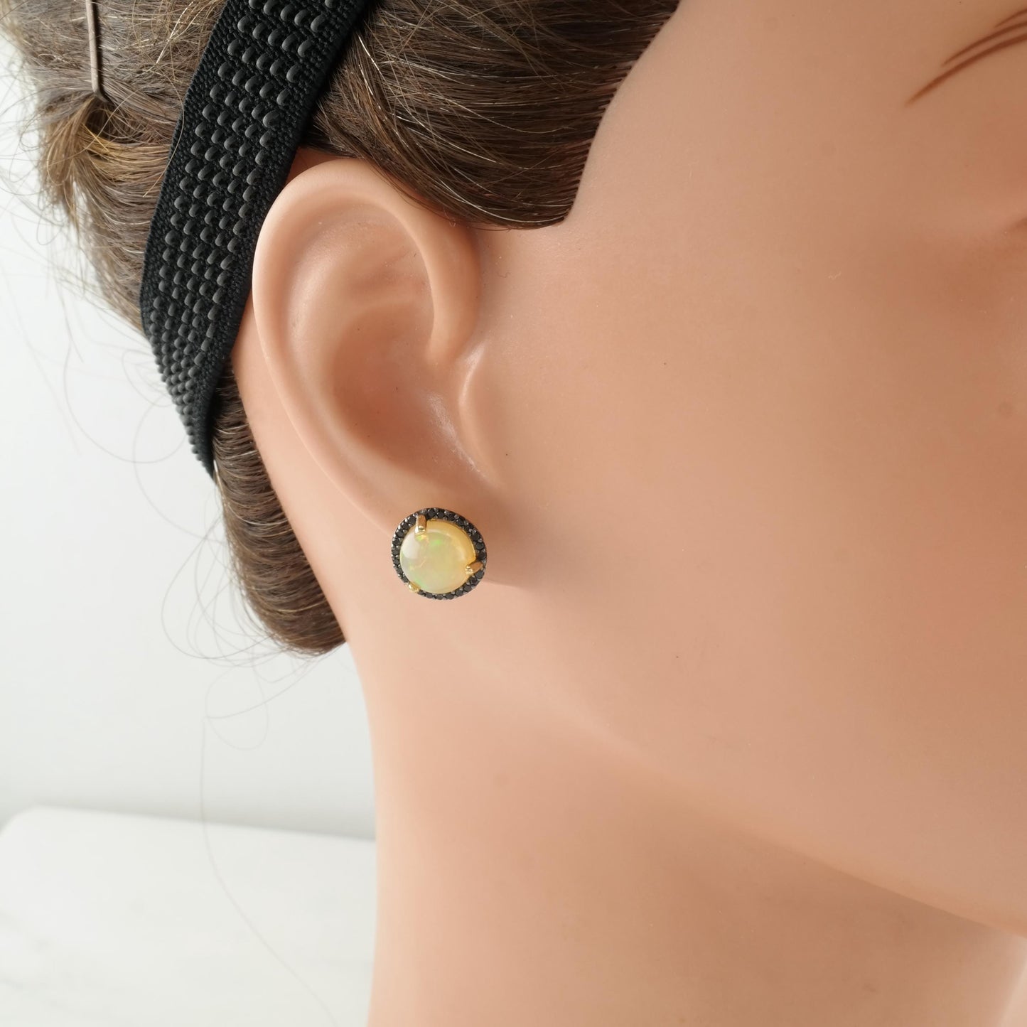 Vintage Sterling Silver Stud Earrings