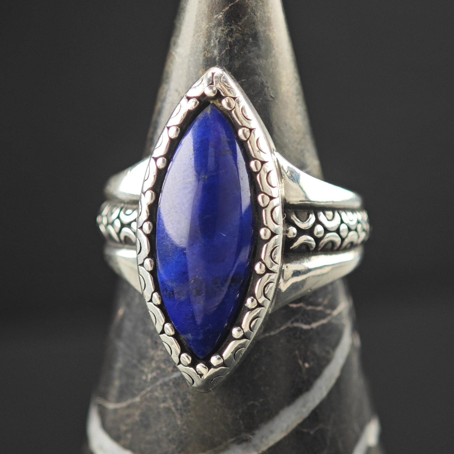 Choice of Carolyn Pollack Lapis, Rhodochrosite Rings Sterling Silver