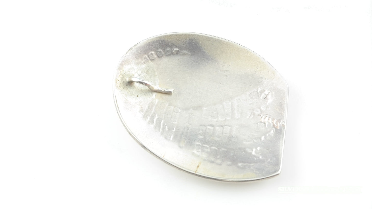 Vintage Hopi, Overlay Sterling Silver Pendant