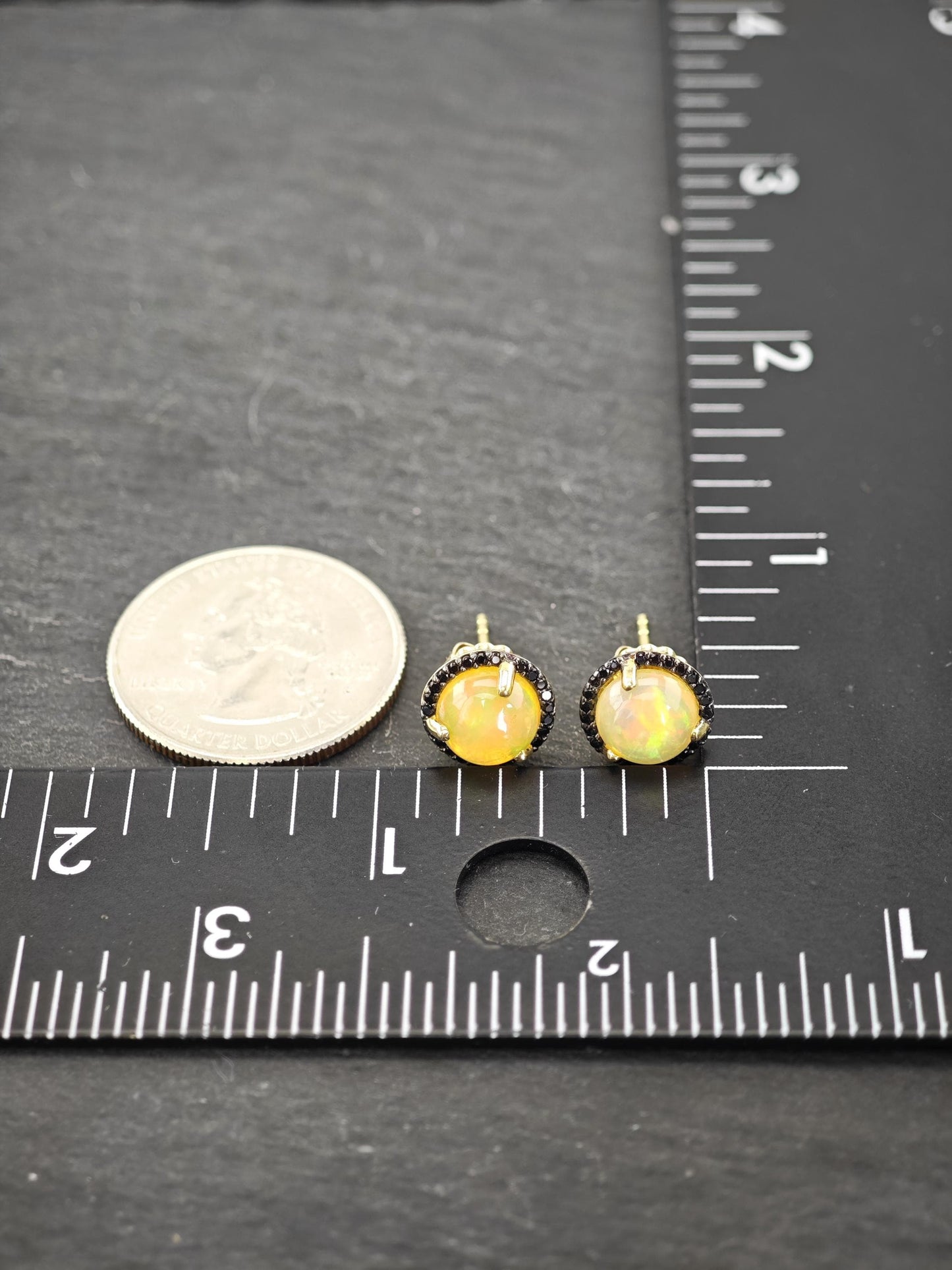 Vintage Sterling Silver Stud Earrings