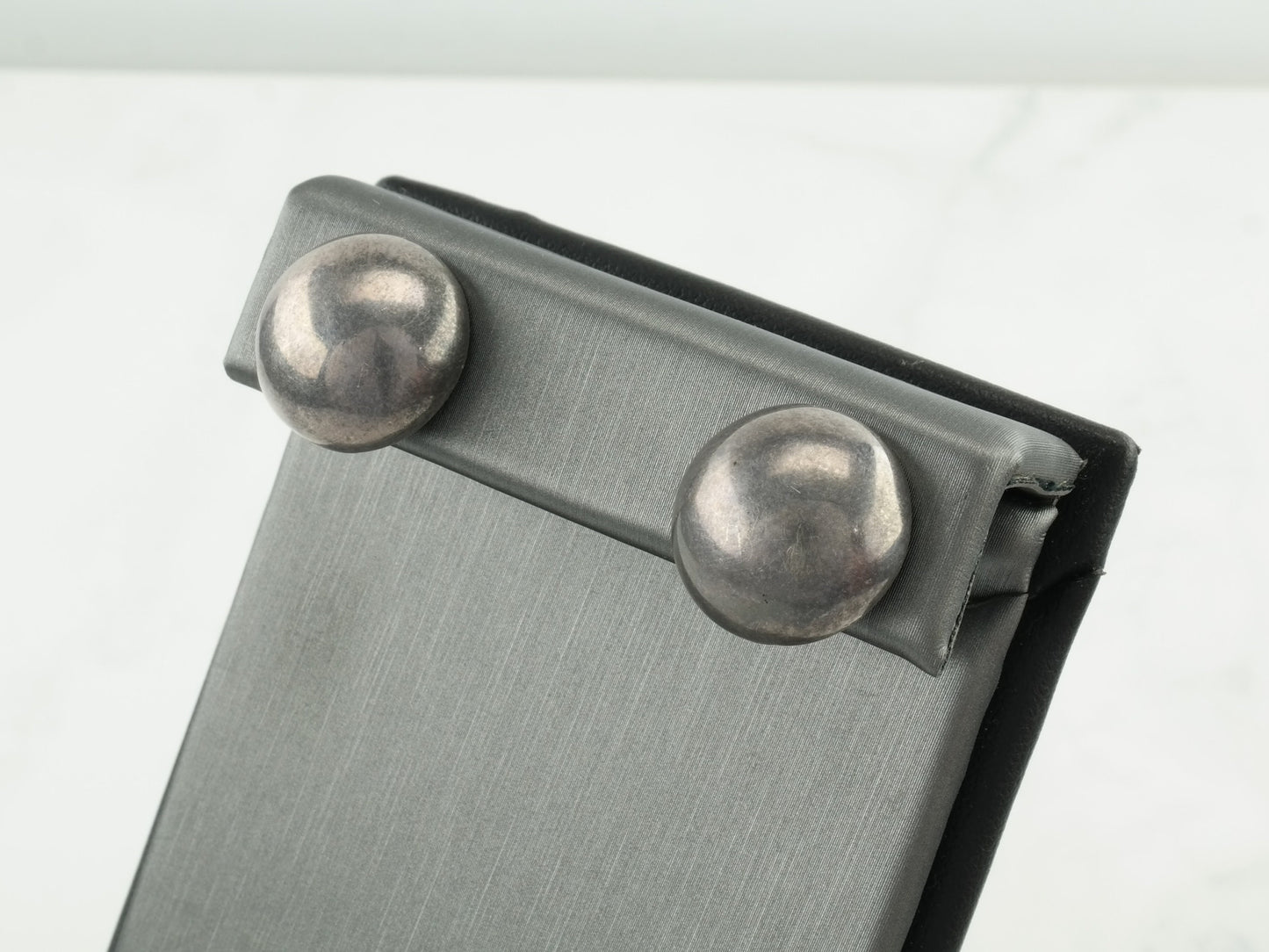 Kalo Sterling Silver Dome Screwback Earrings