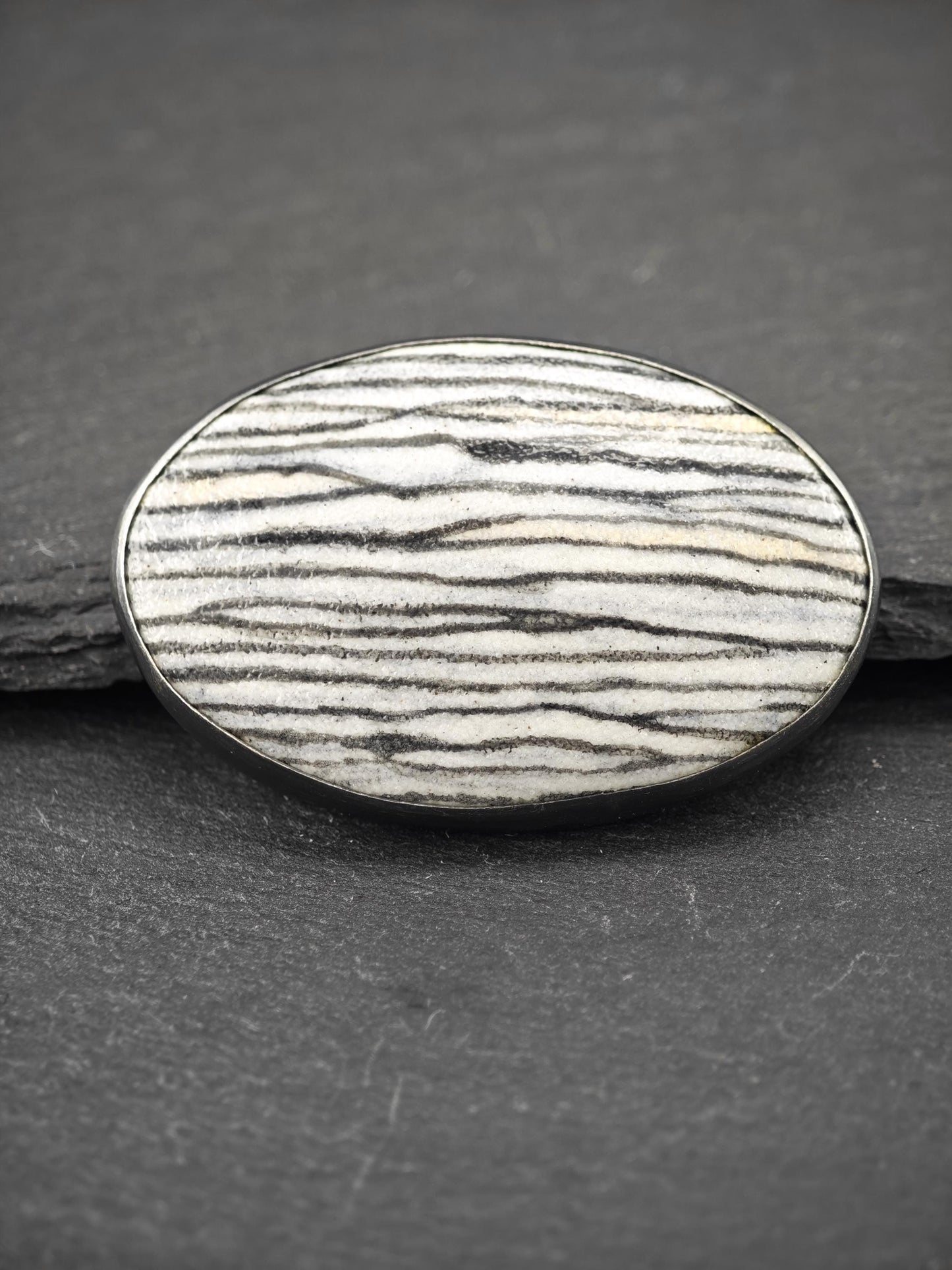 Vintage Designer Sterling Silver Brooch