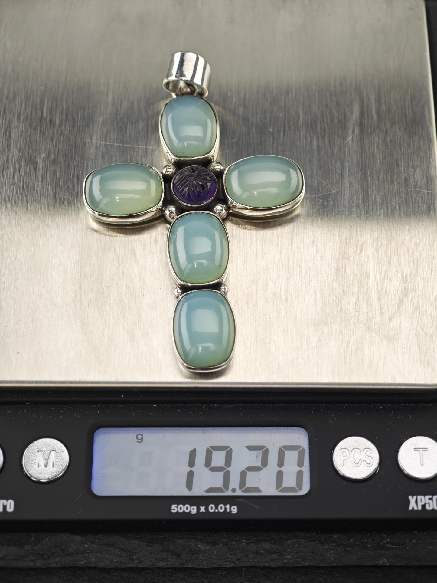 Nicky Butler Cross Pendant Sterling Silver P2696