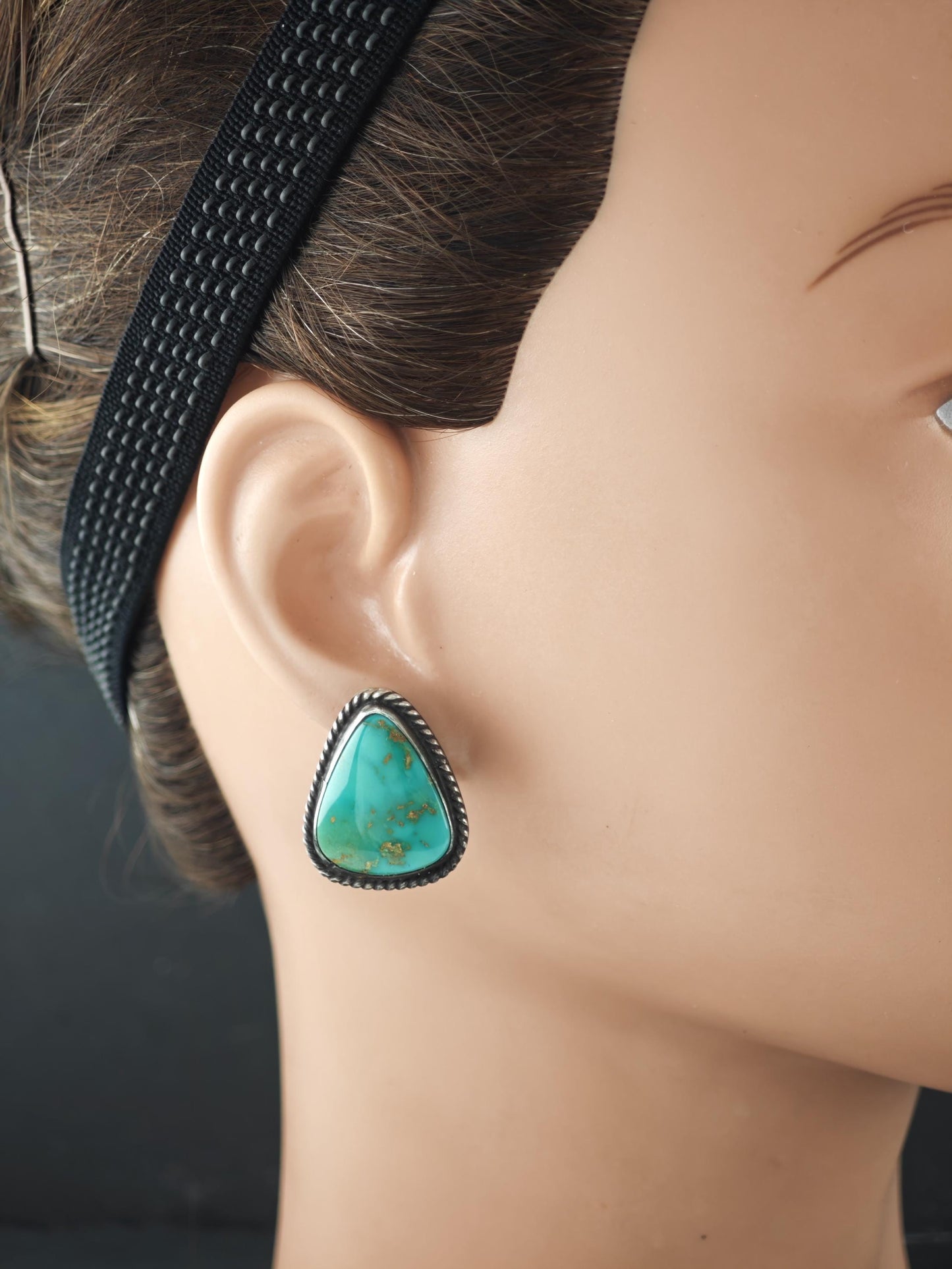 Choice of Native American Stud Earrings Sterling Silver