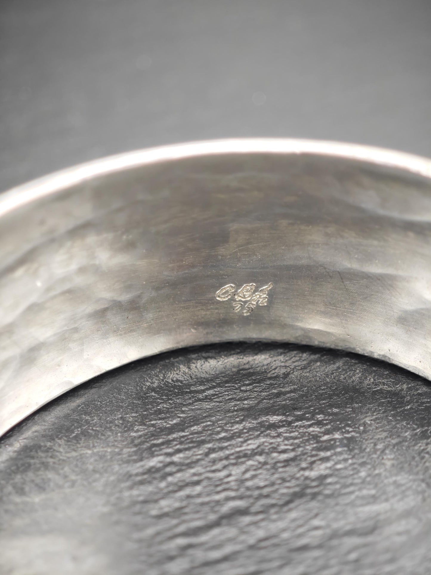 Native American Overlay, Cuff Bracelet Sterling Silver