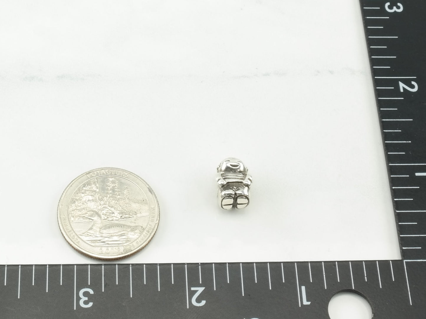 Vintage Sterling Silver Pandora Charm Child Pendant