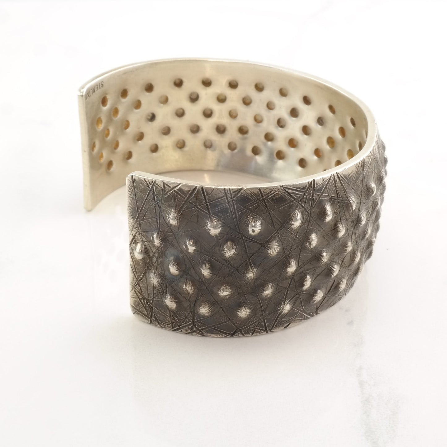 Dakota T. Willie Sterling Silver Cuff Bracelet Oxidized