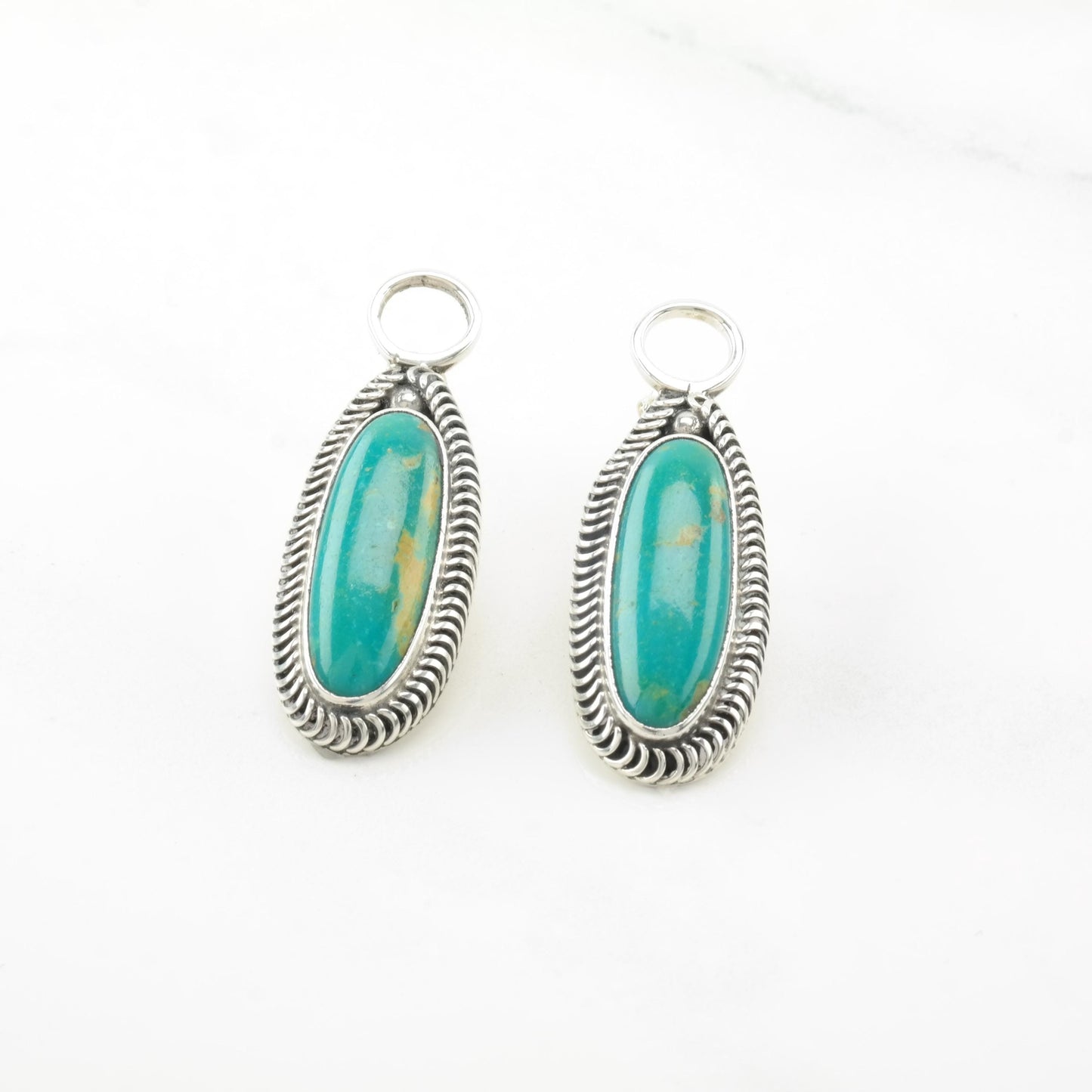 Vintage Modernist Sterling Silver Stud Earrings