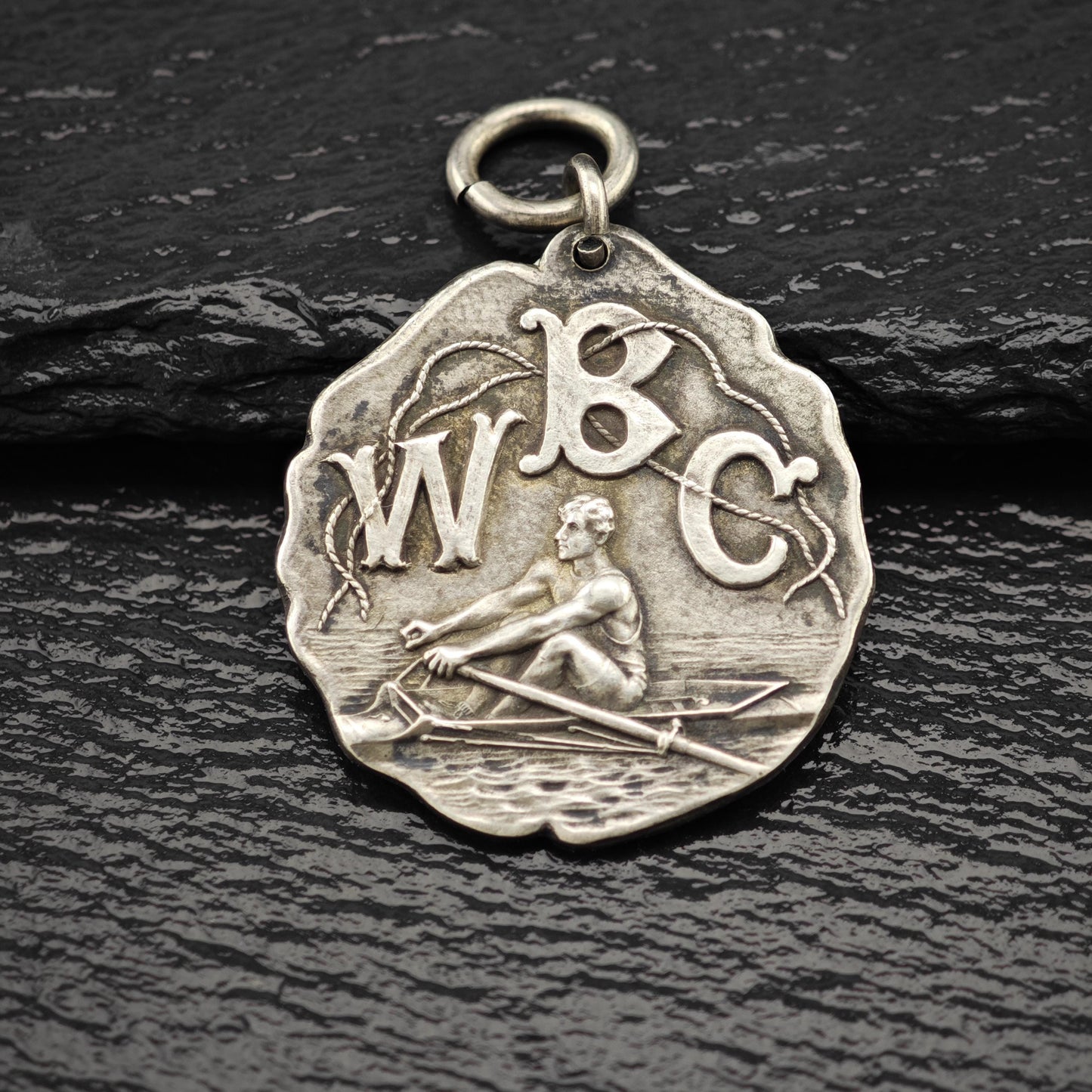 Choice of Antique Fob Pendants Sterling Silver