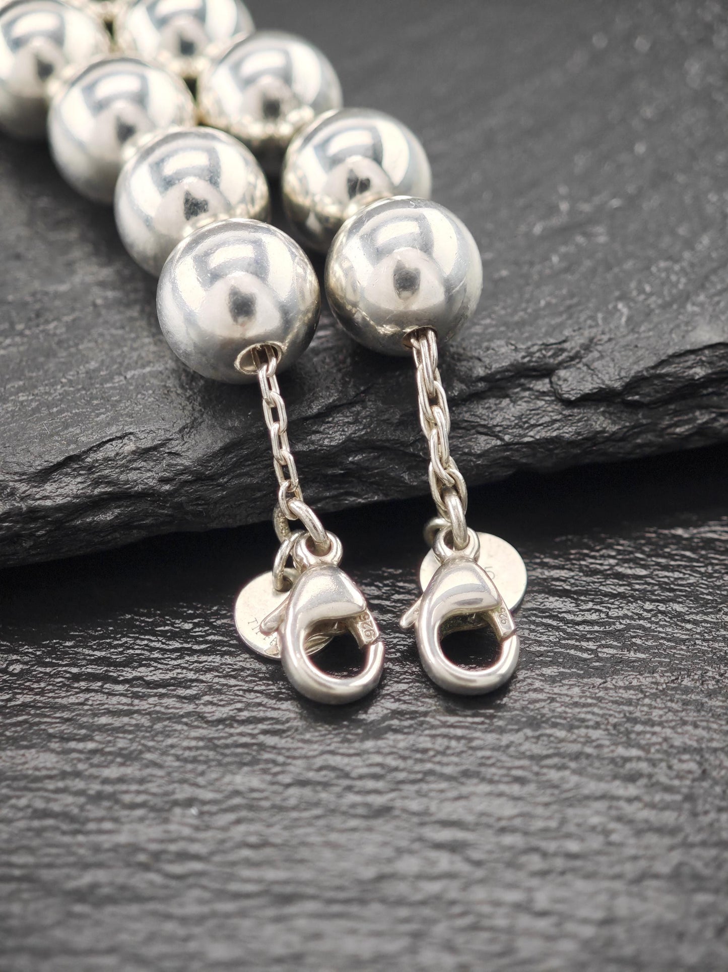 Tiffany Hardwear 10mm Ball Bracelet Sterling Silver